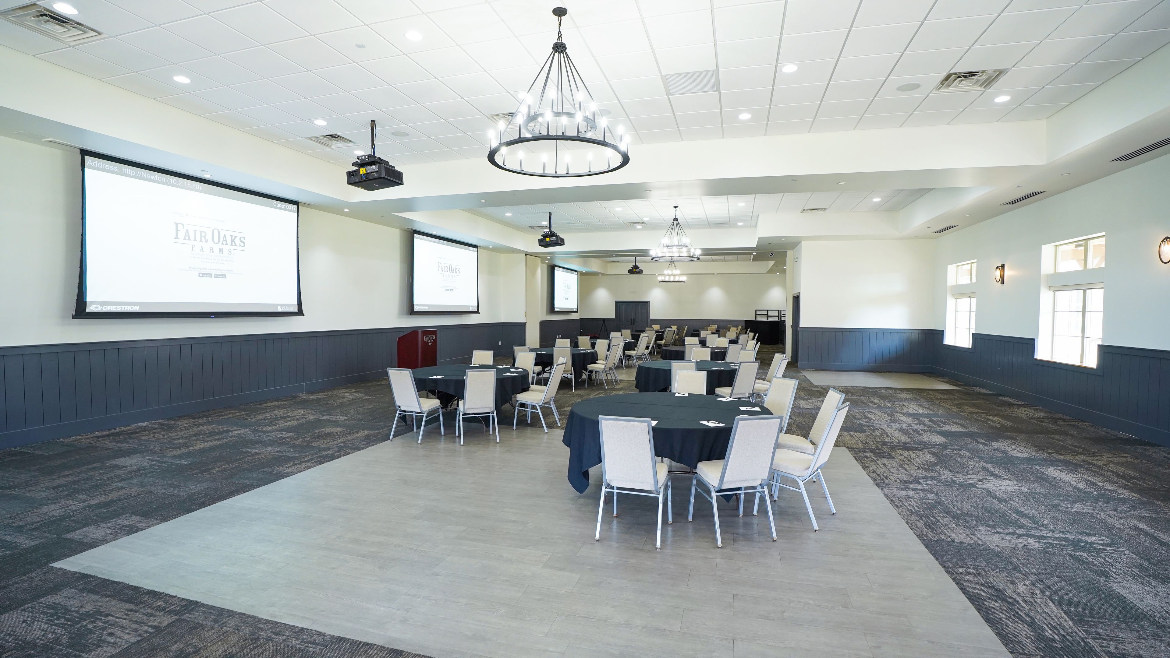 Fair Oaks Farms Conference Center, an event space at Fairfield Inn & Suites Fair Oaks Farms