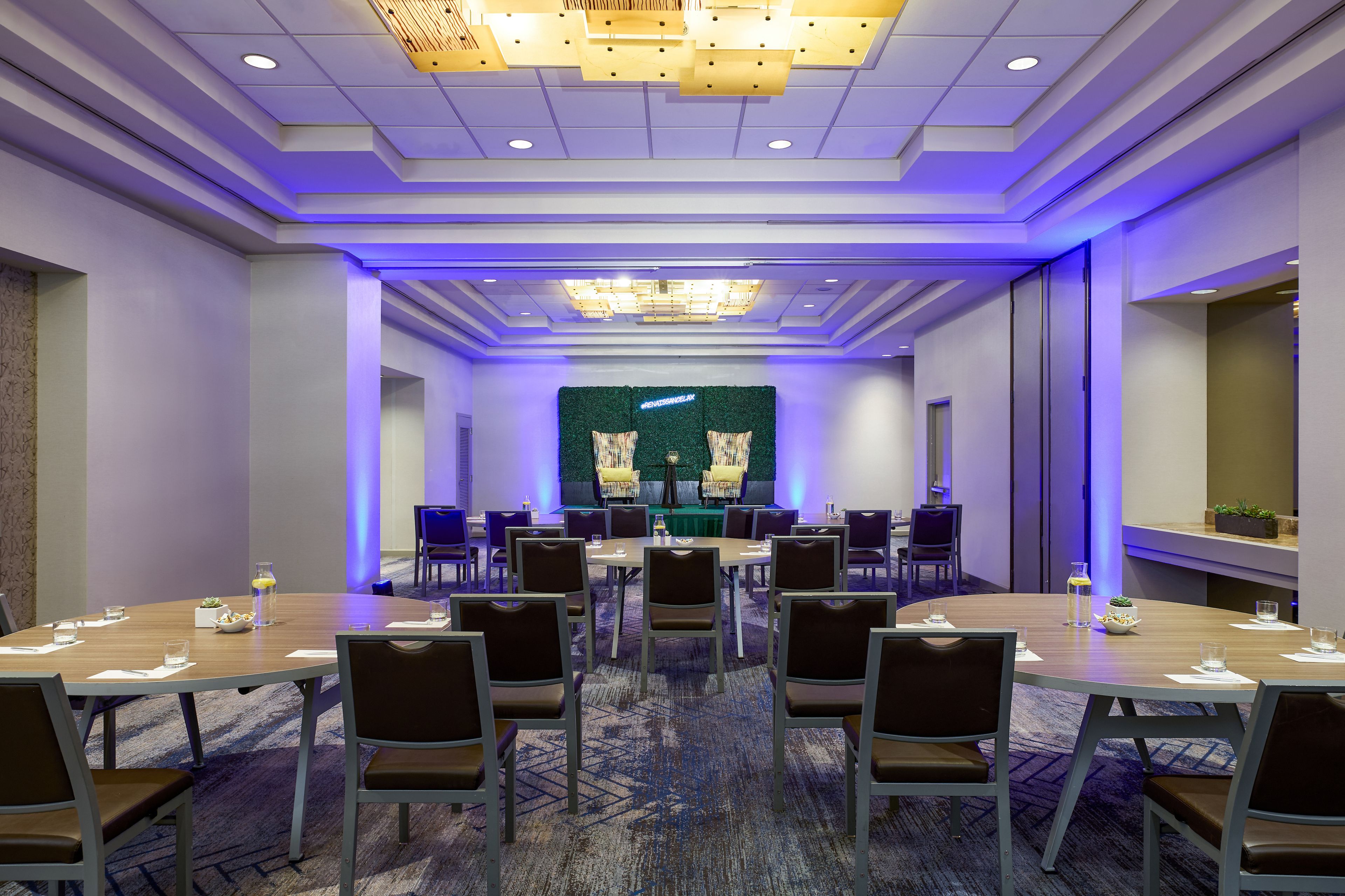 International Ballroom, an event space at Renaissance Los Angeles Airport Hotel