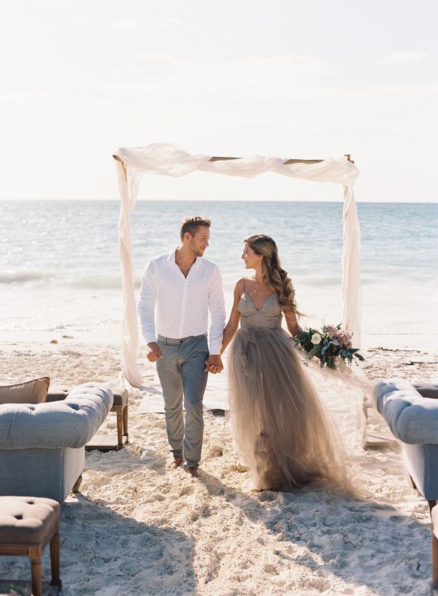 Featured photo from Bohemian Beach Wedding at Banyan Tree Mayakoba in Playa de Carmen, Quintana Roo