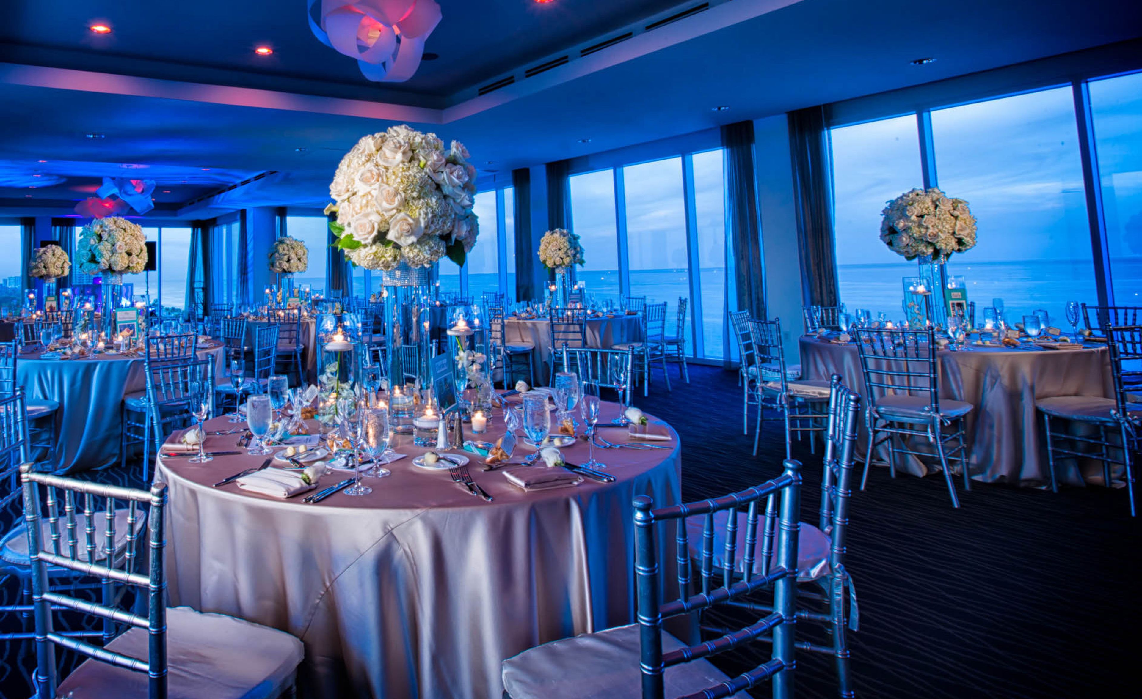 Infinity Ballroom, an event space at Sonesta Fort Lauderdale Beach