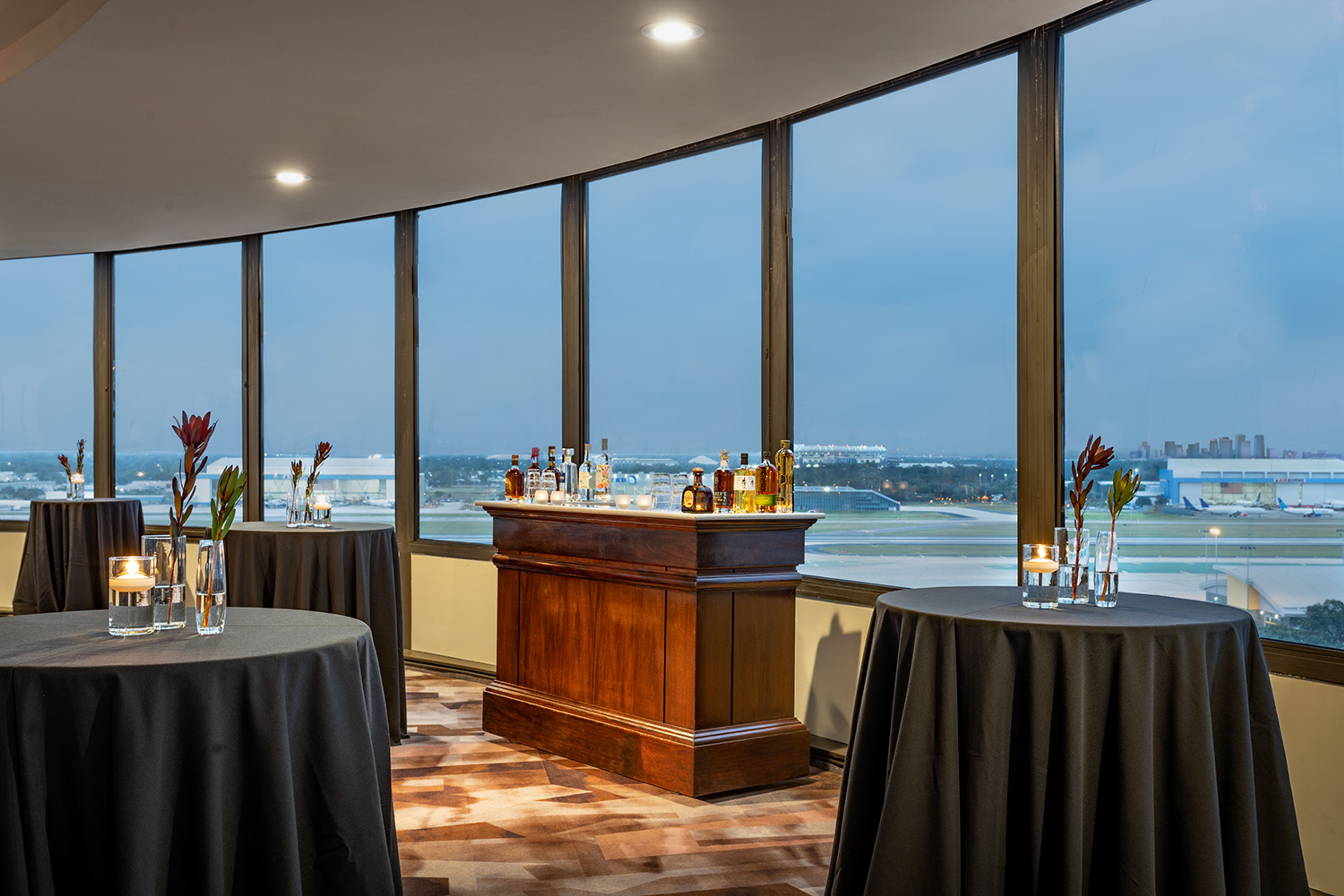 The View Rooftop Event Space, an event space at Tampa Airport Marriott