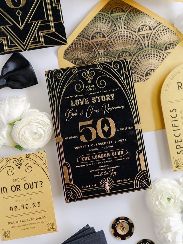 Featured photo from A Golden Anniversary Party That Pulled Out All The Stops