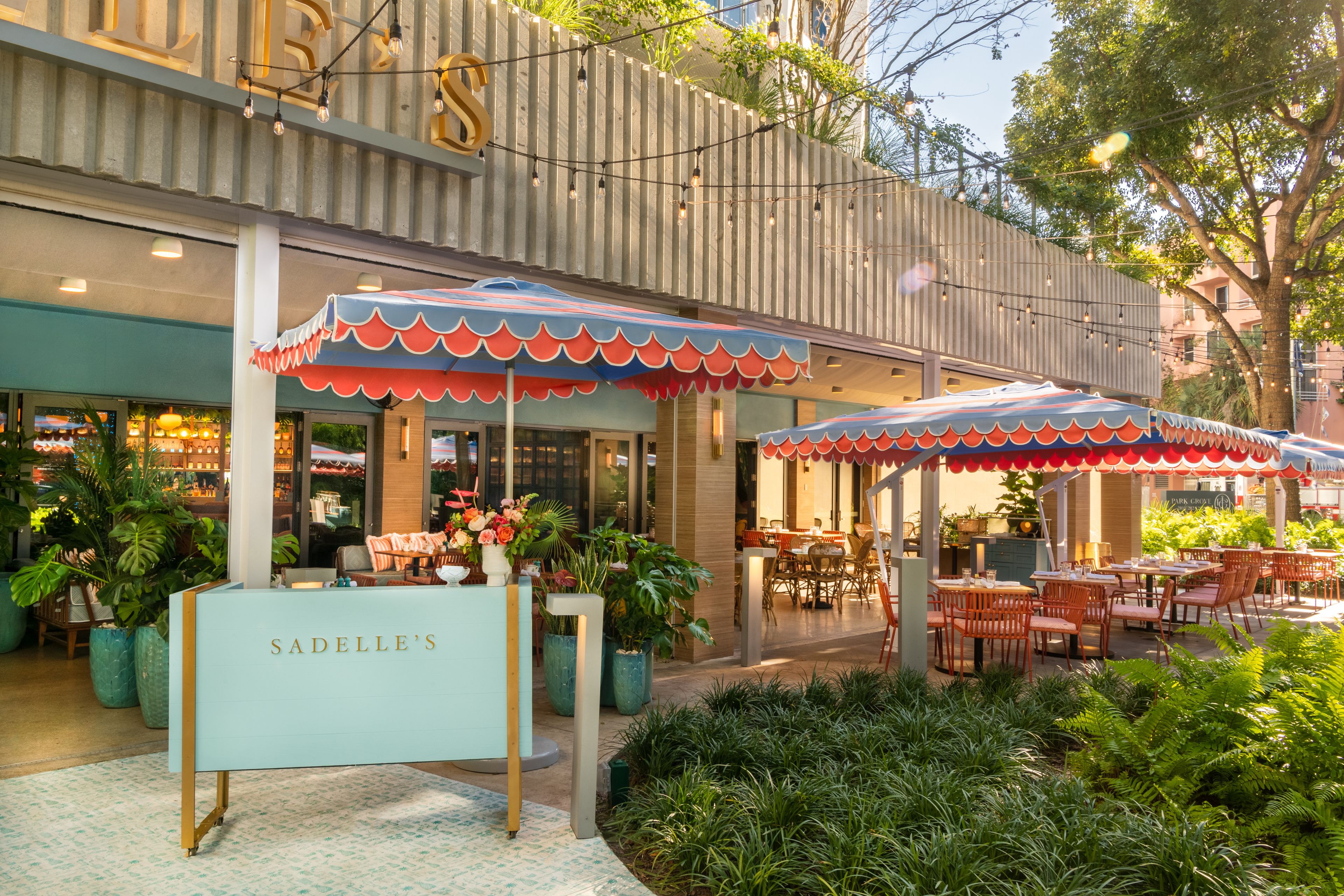 Patio, an event space at Sadelle's Coconut Grove