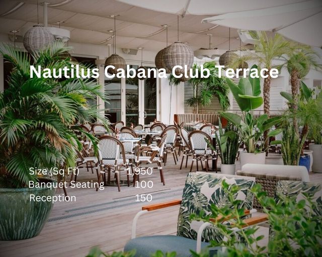 Featured photo from Nautilus Cabana Club Terrace