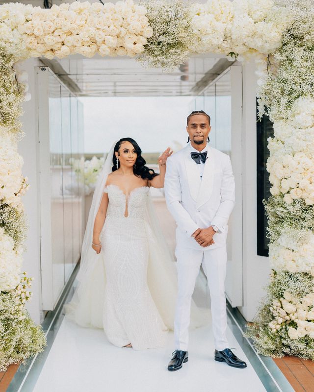 Featured photo from Experience the Magic of This Lush Wedding Aboard the Seafair Mega Yacht