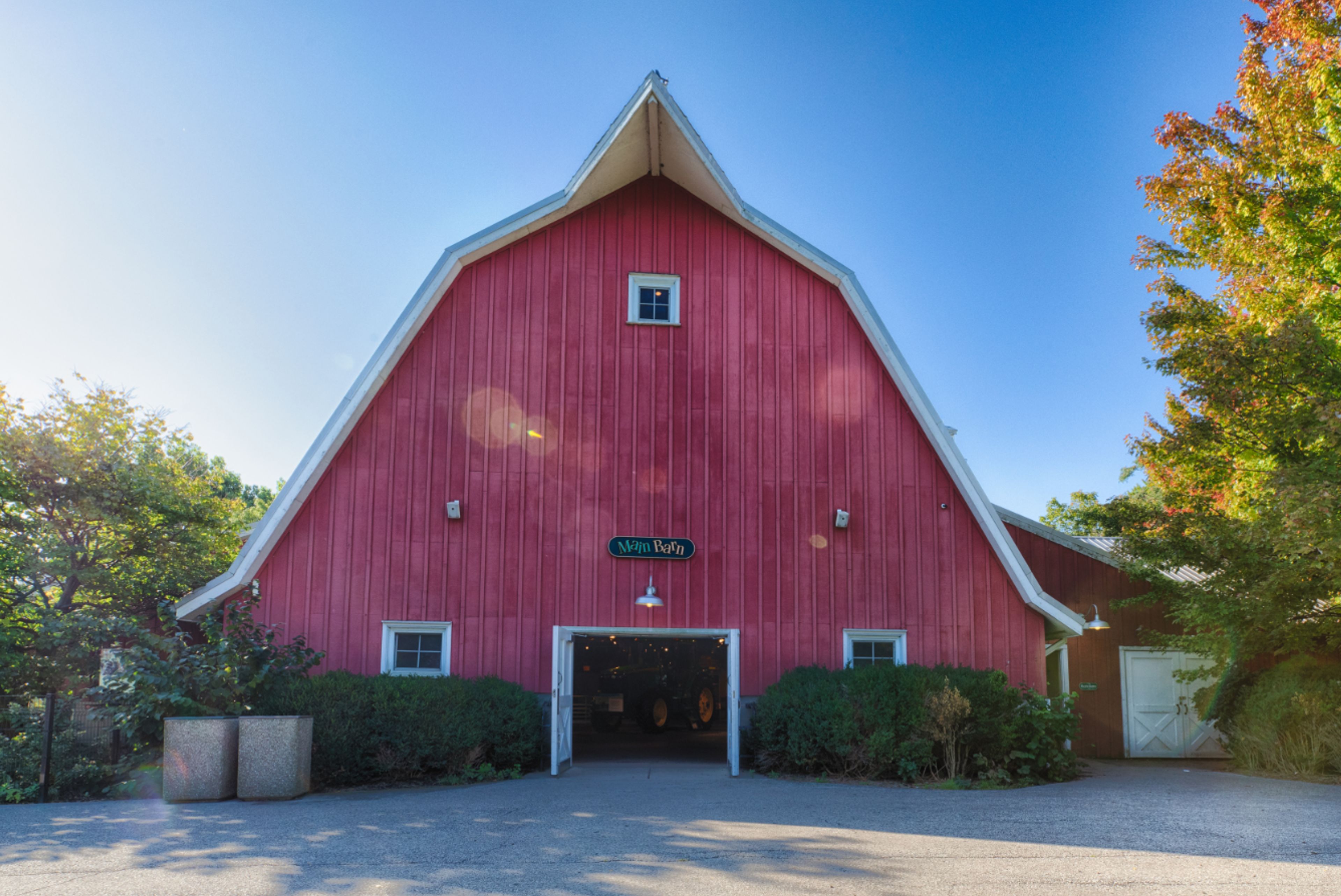 Farm in the Zoo, an event space at Cafe Brauer at Lincoln Park Zoo