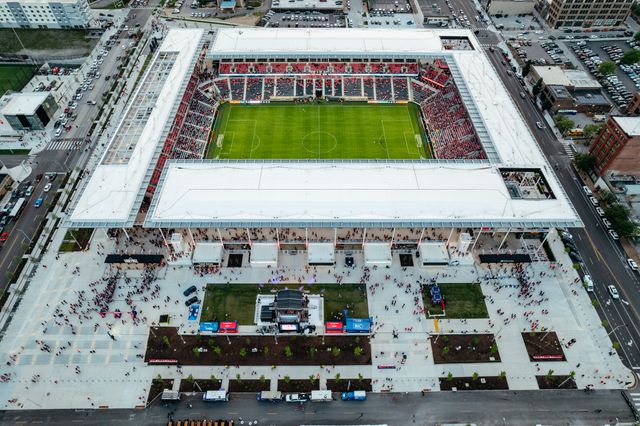 Featured photo from Lou Fusz Plaza