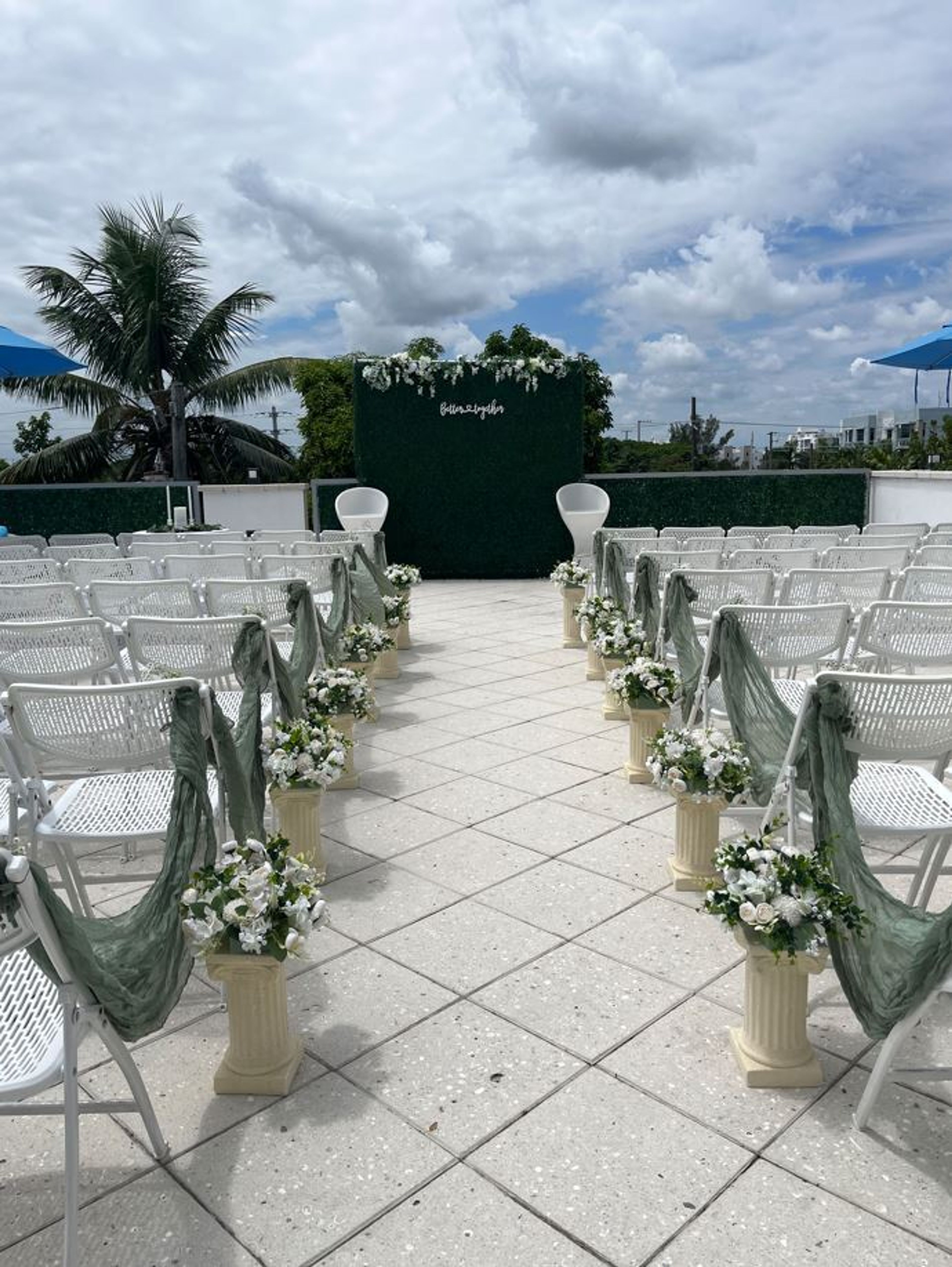 Sunset Terrace, an event space at Aloft Delray Beach
