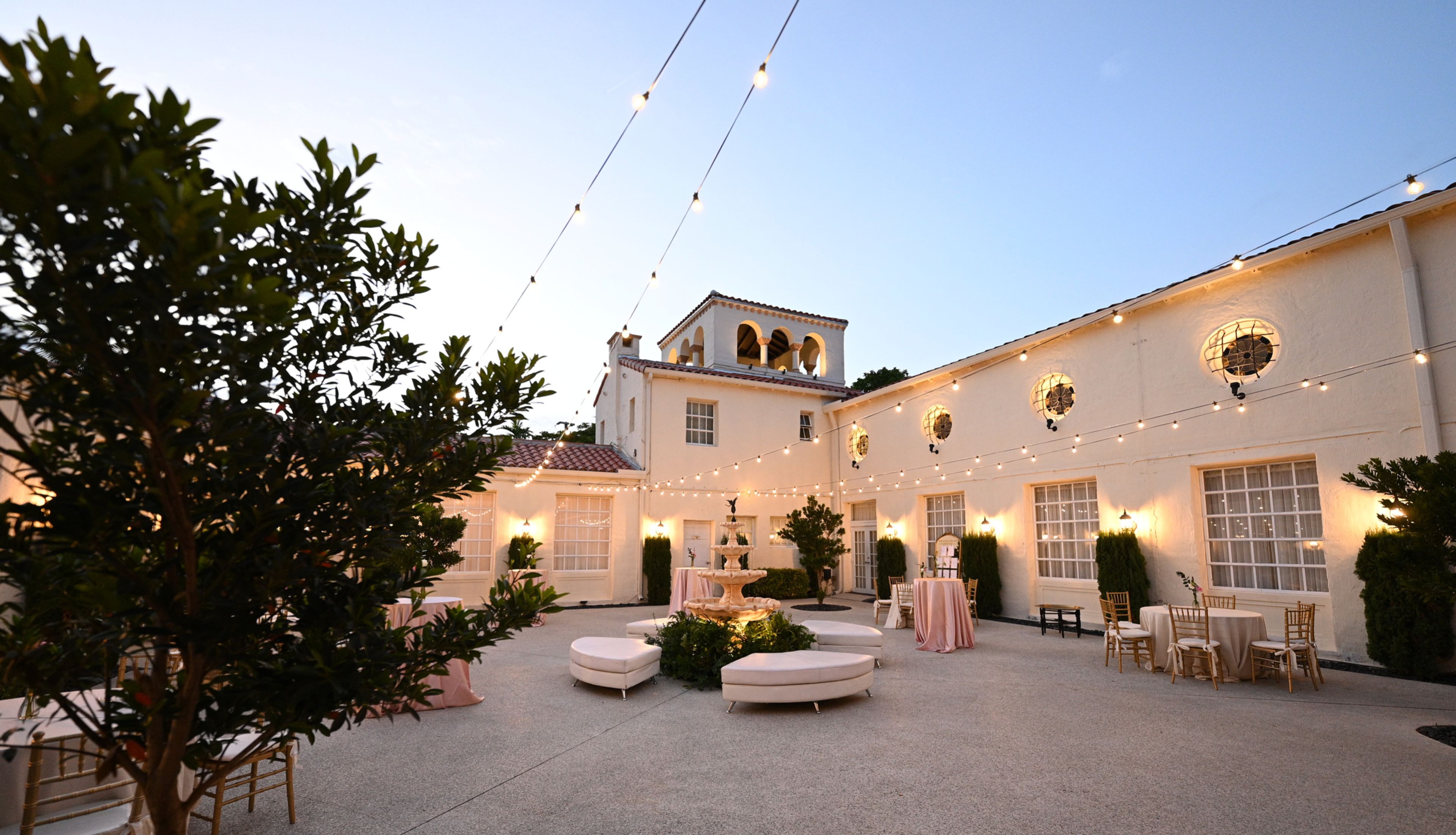 COURTYARD, an event space at The Cocoplum