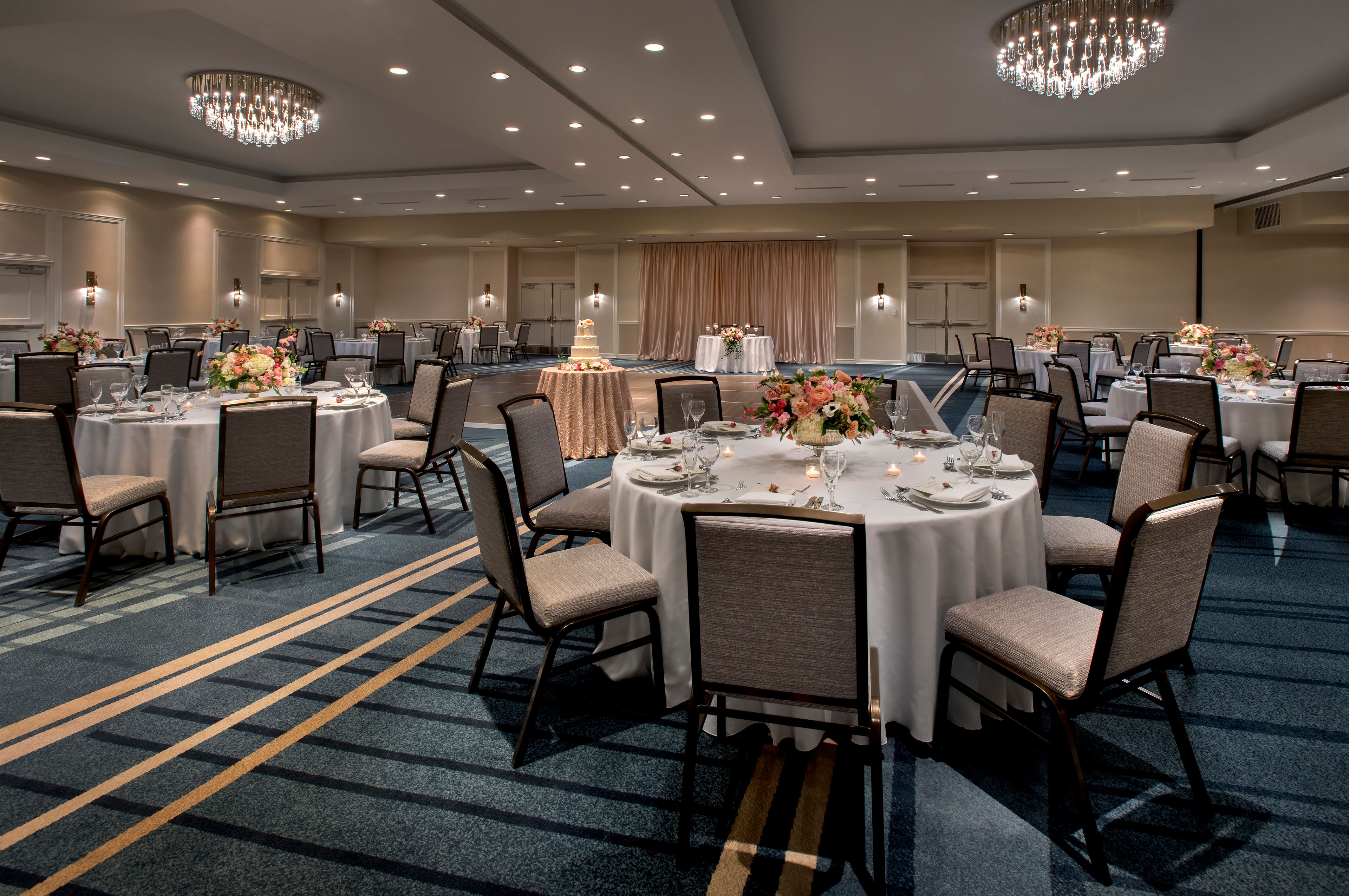 Grand Ballroom, an event space at Newport Marriott Hotel & Spa