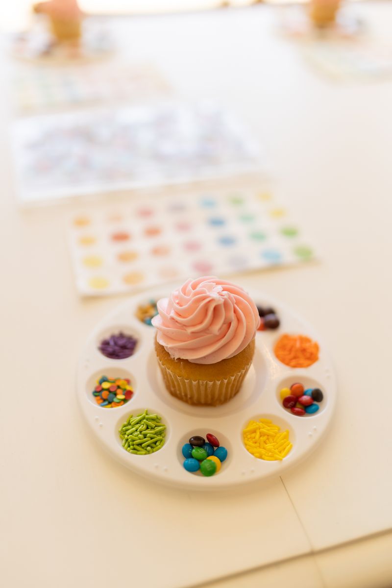 Cupcake Decorating Station