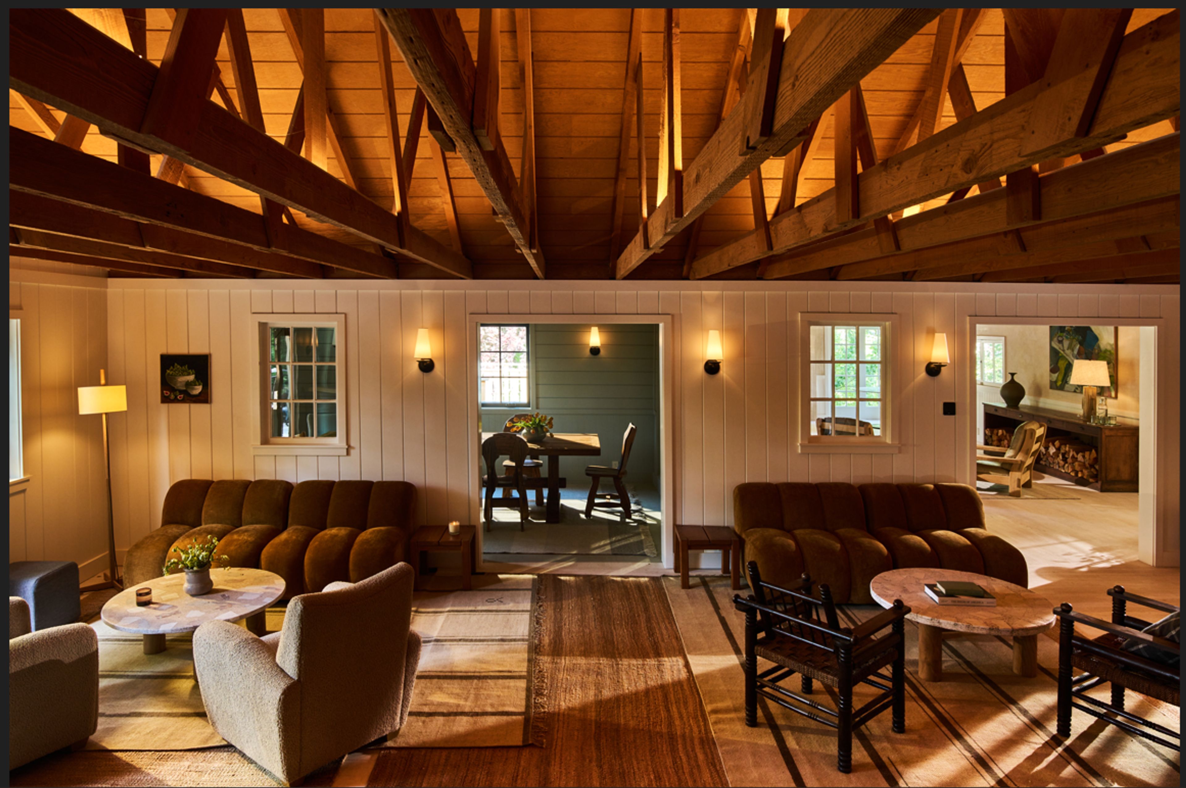 The East Room, an event space at Dawn Ranch