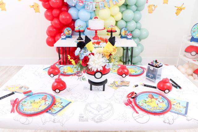 Featured photo from Kids Pokemon Birthday Party
