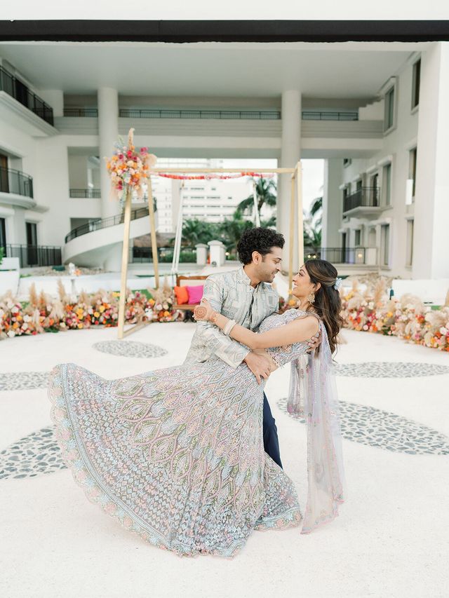 Featured photo from See This Extravagant Sangeet Celebration at JW Marriott Cancun