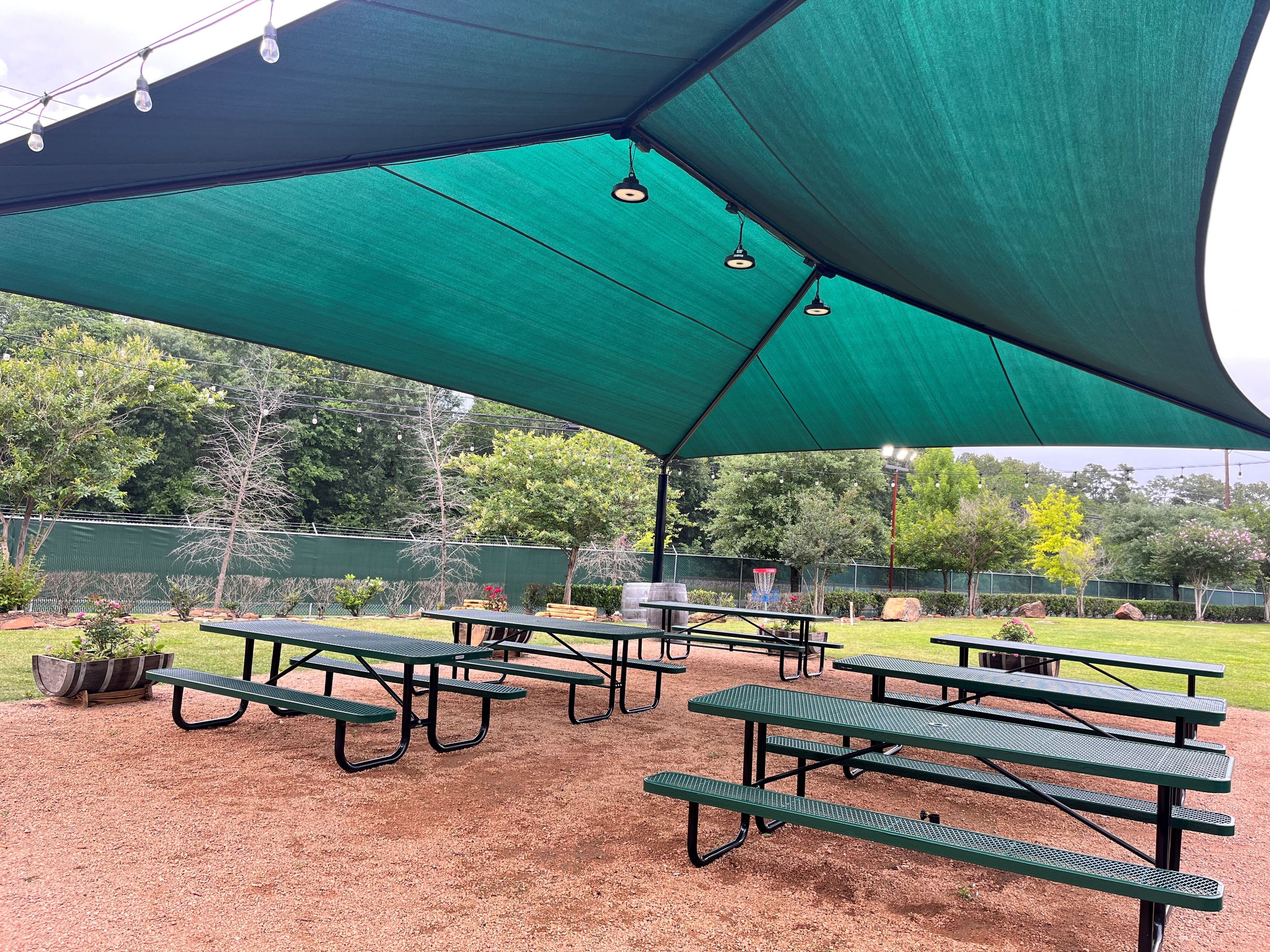 Beer Garden, an event space at SpindleTap Brewery
