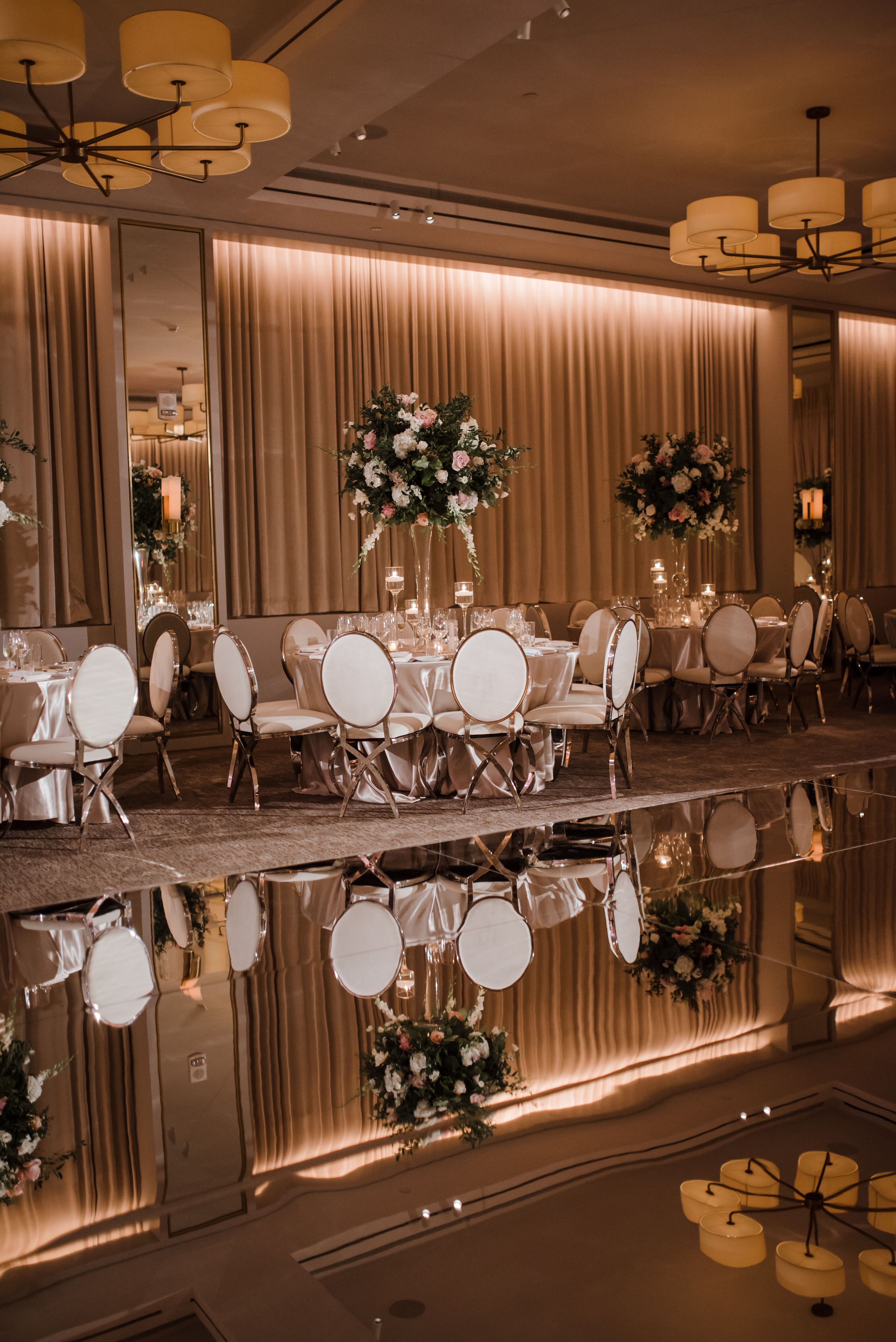 The Madison Room, an event space at Scarpetta