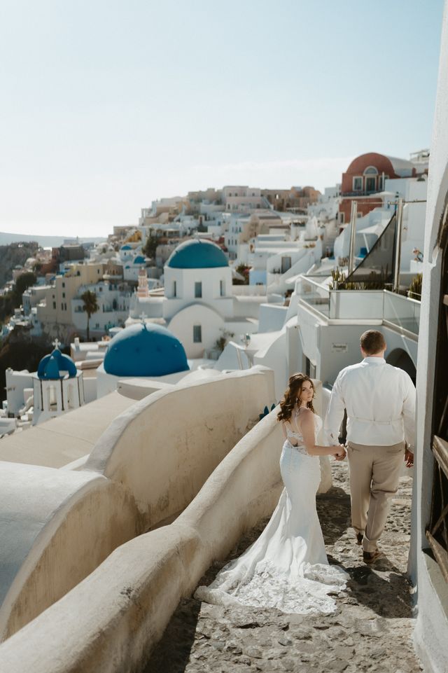 Featured photo from Destination Elopement in Santorini, Greece