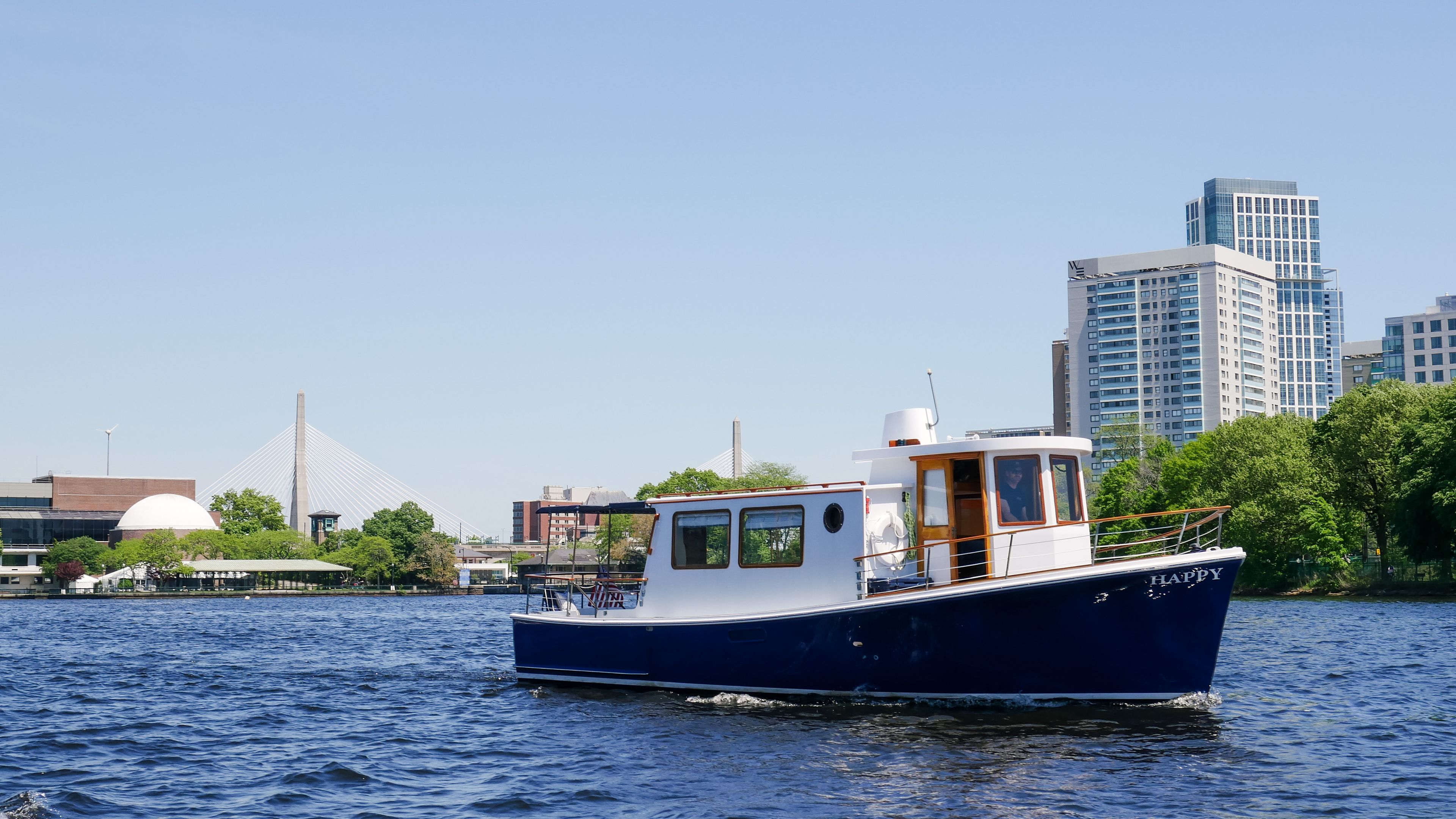 Happy, an event space at Charles Riverboat Co.
