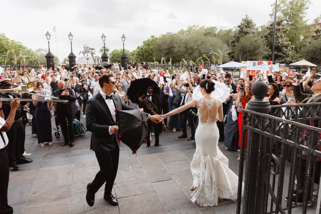 Featured photo from French Quarter Wedding with Joyous Second Line Parade