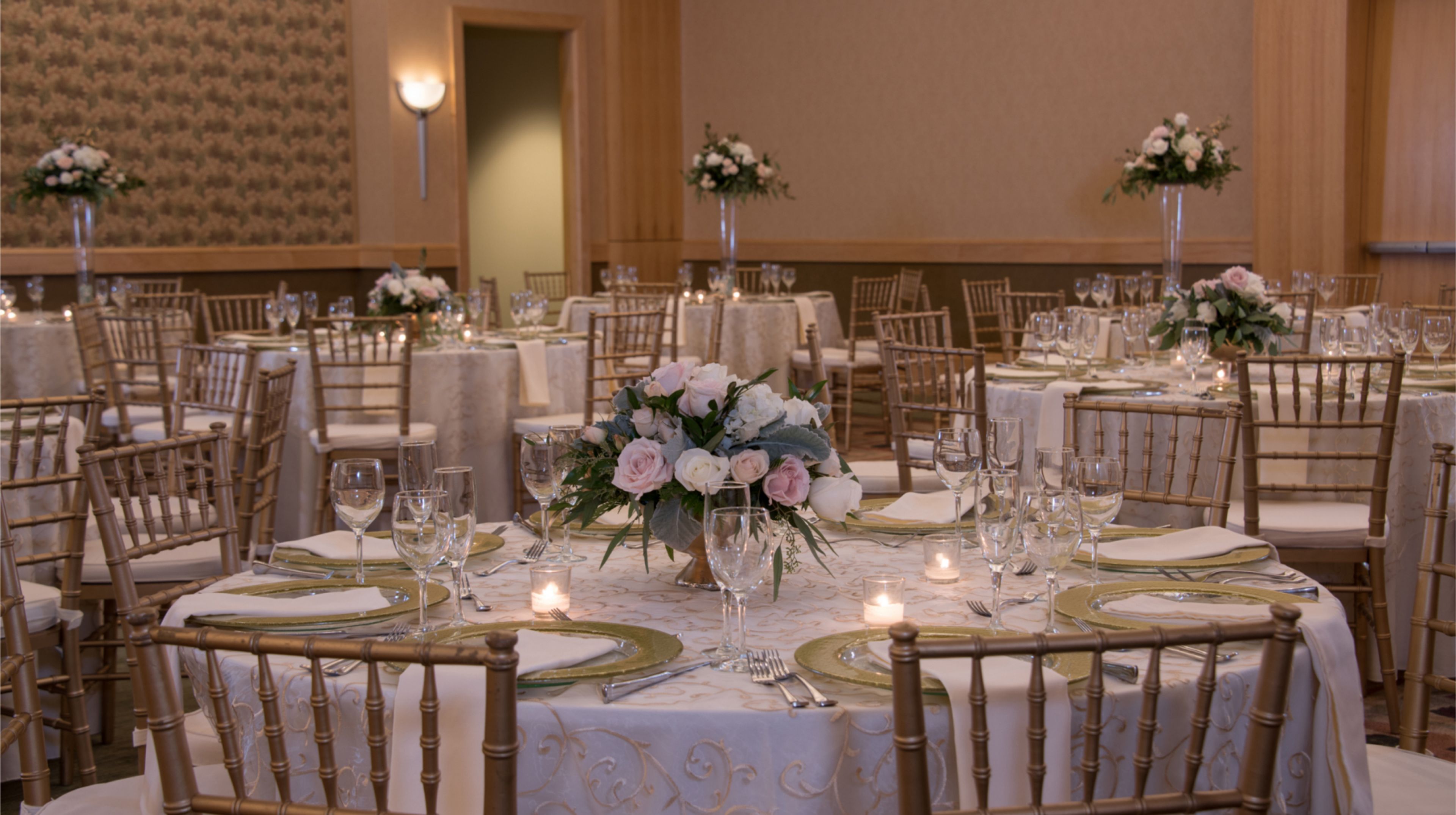 Crystal Ballroom, an event space at Wellsworth Hotel