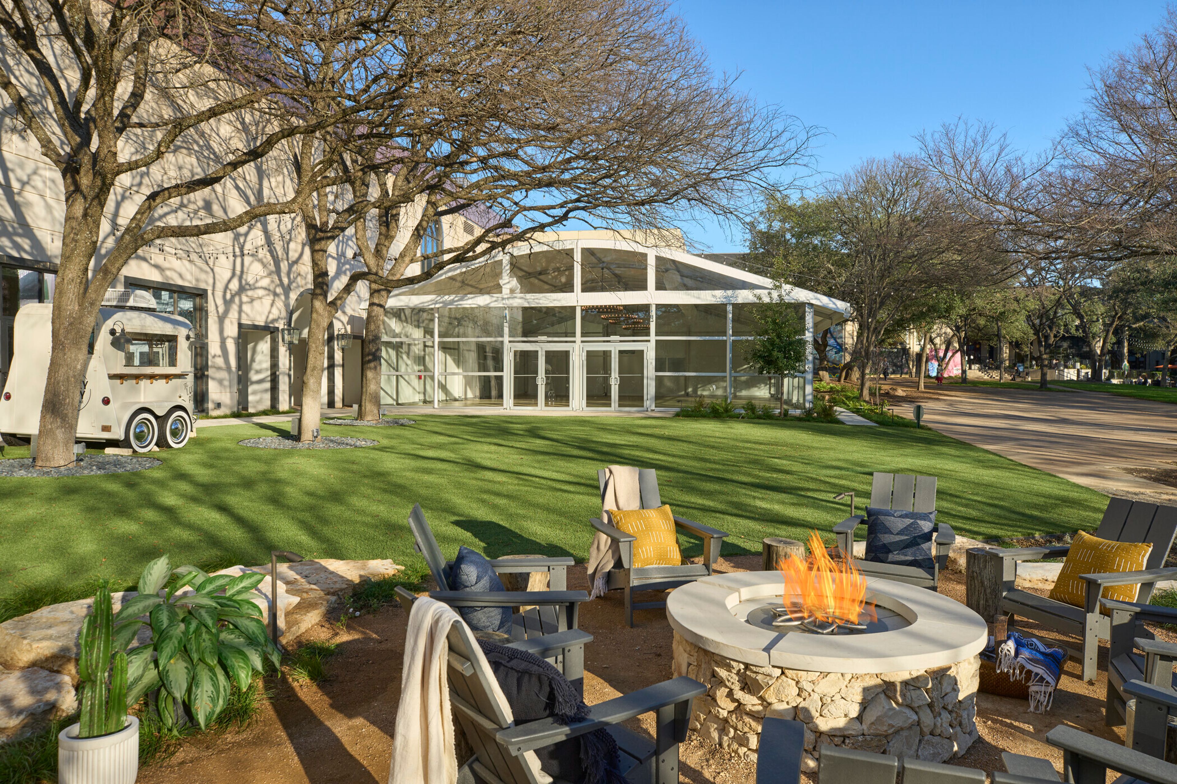 Luna Blanca Event Tent, an event space at Renaissance Austin Arboretum Domain Hotel