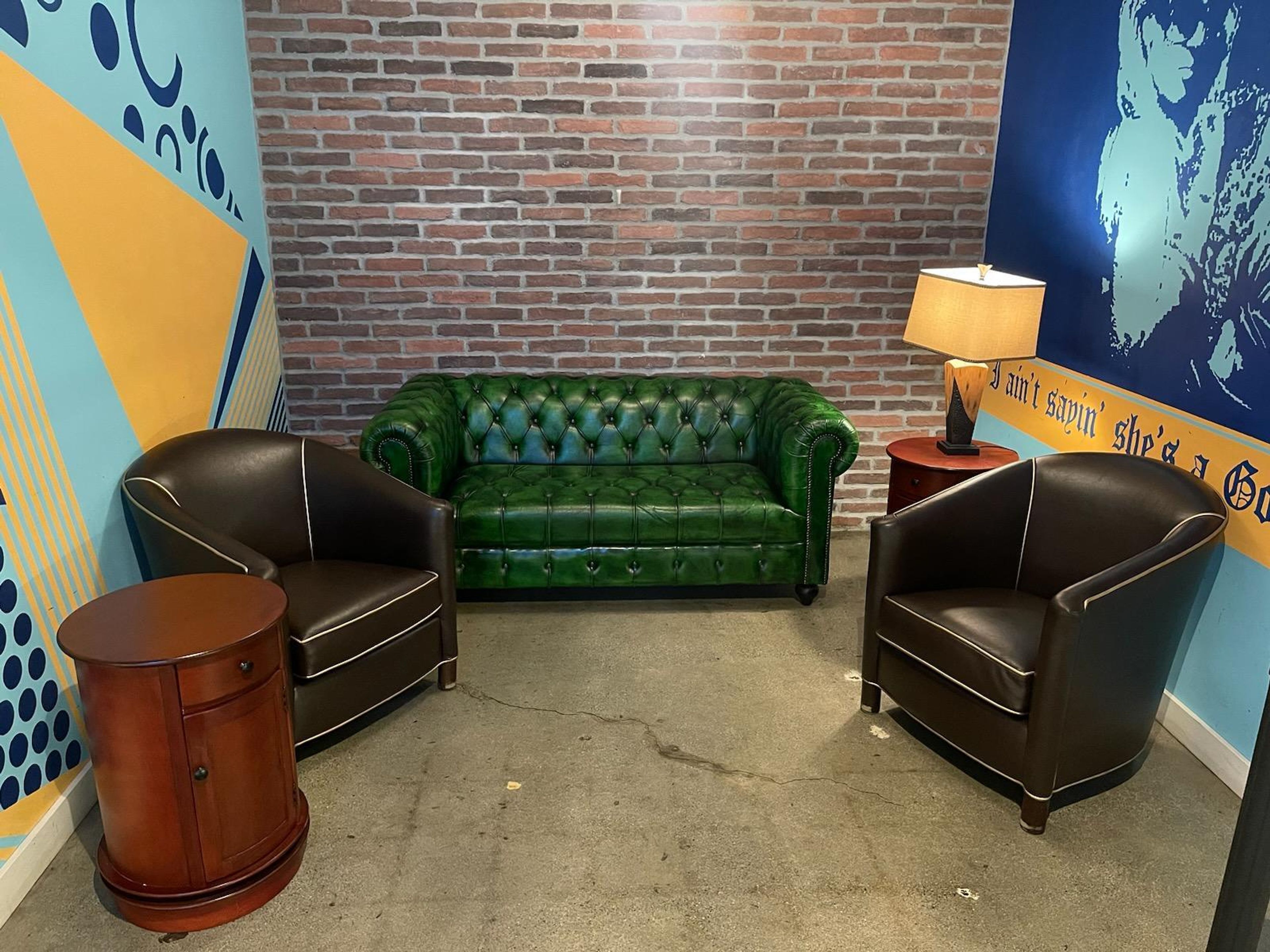 Bunker Lounge Room, an event space at Tipsy Putt Sacramento