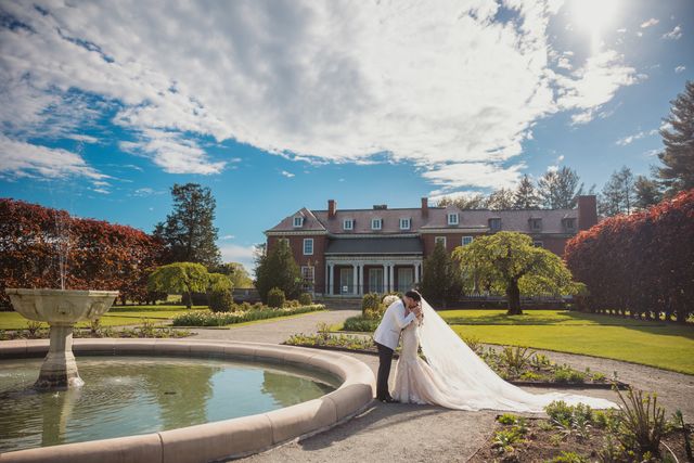 Featured photo from This Wedding at The Garden at Elm Bank Radiated Idyllic Romance