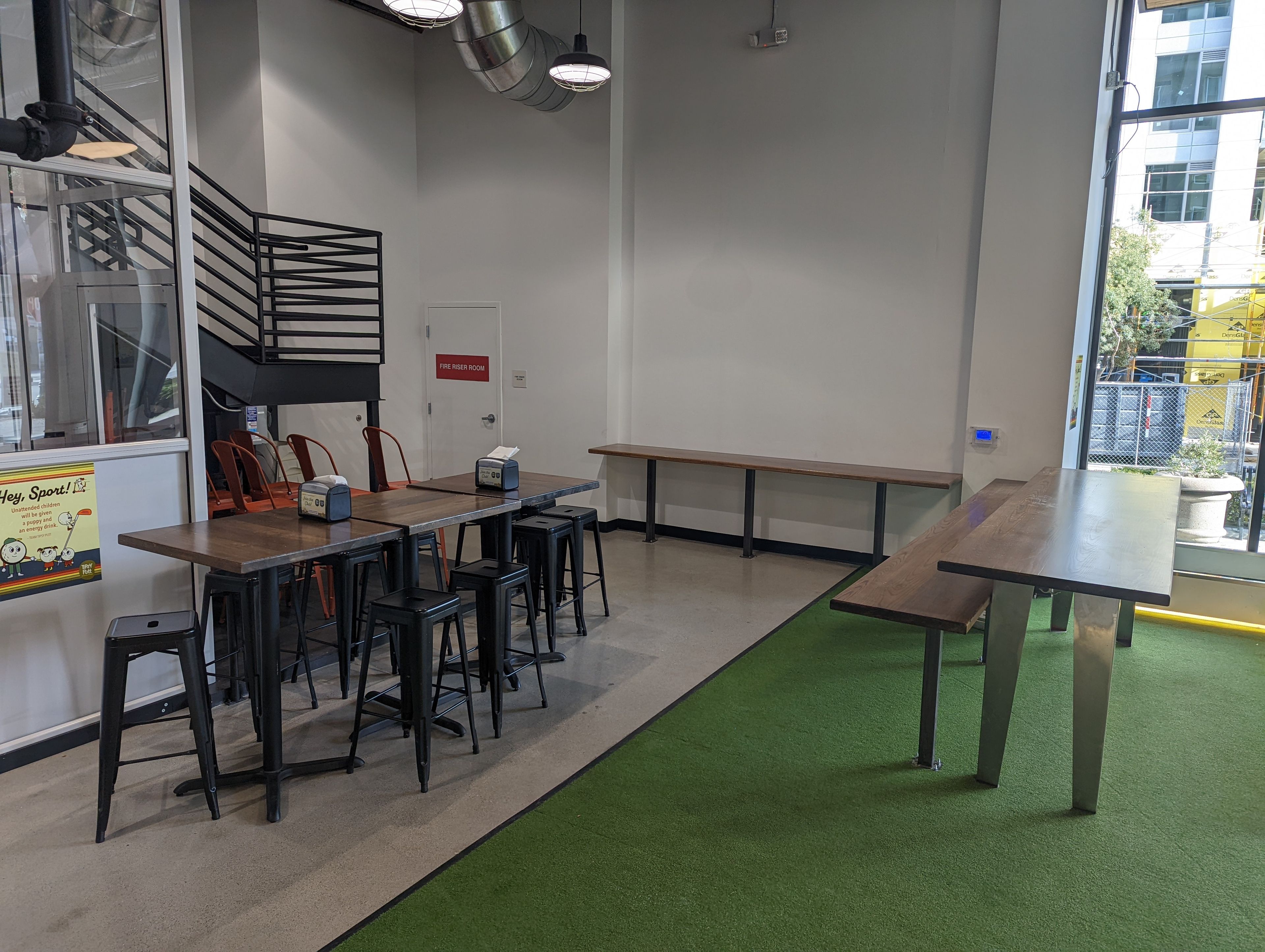 Happy Gilmore, an event space at Tipsy Putt Silicon Valley
