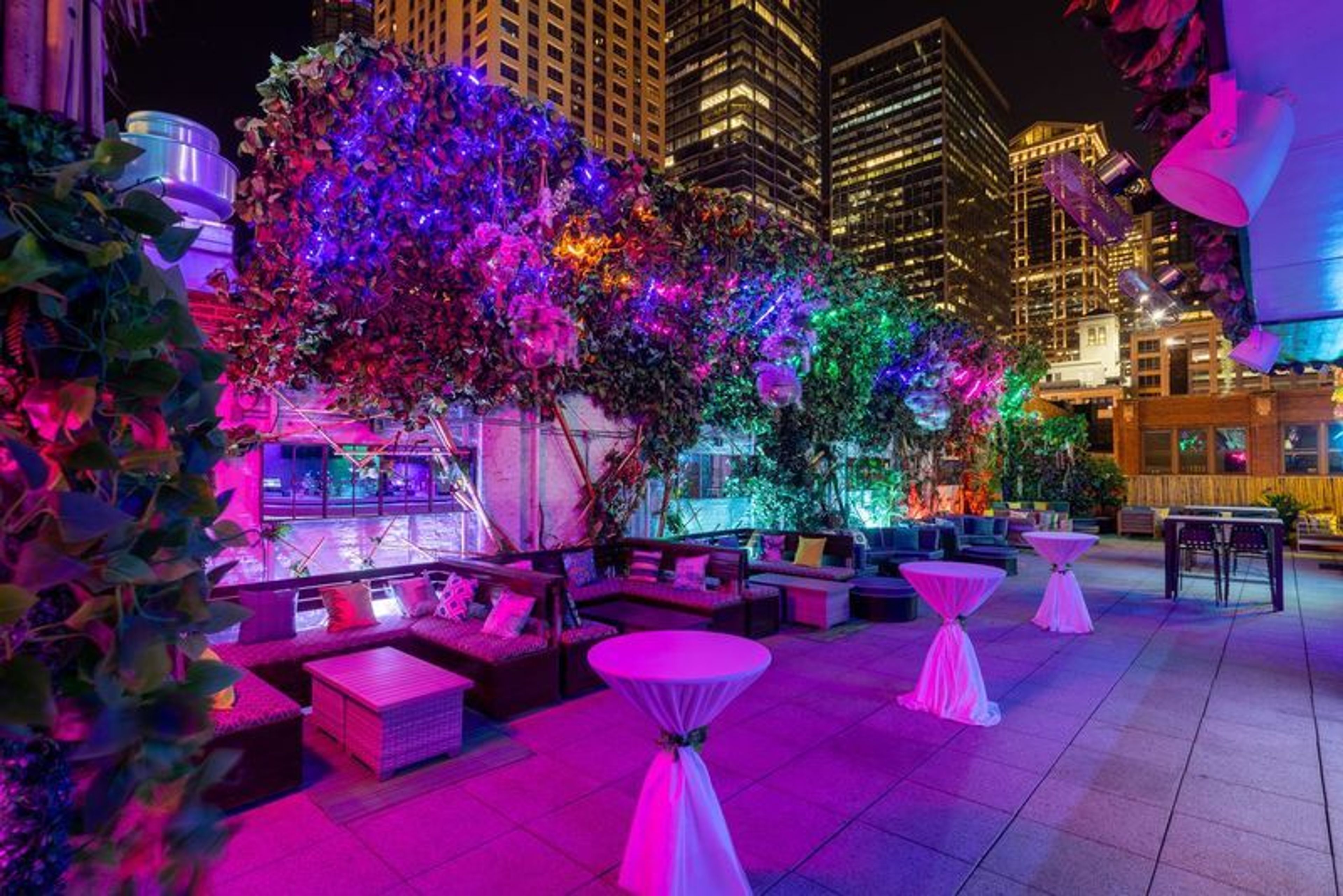 Rooftop, an event space at Joy District