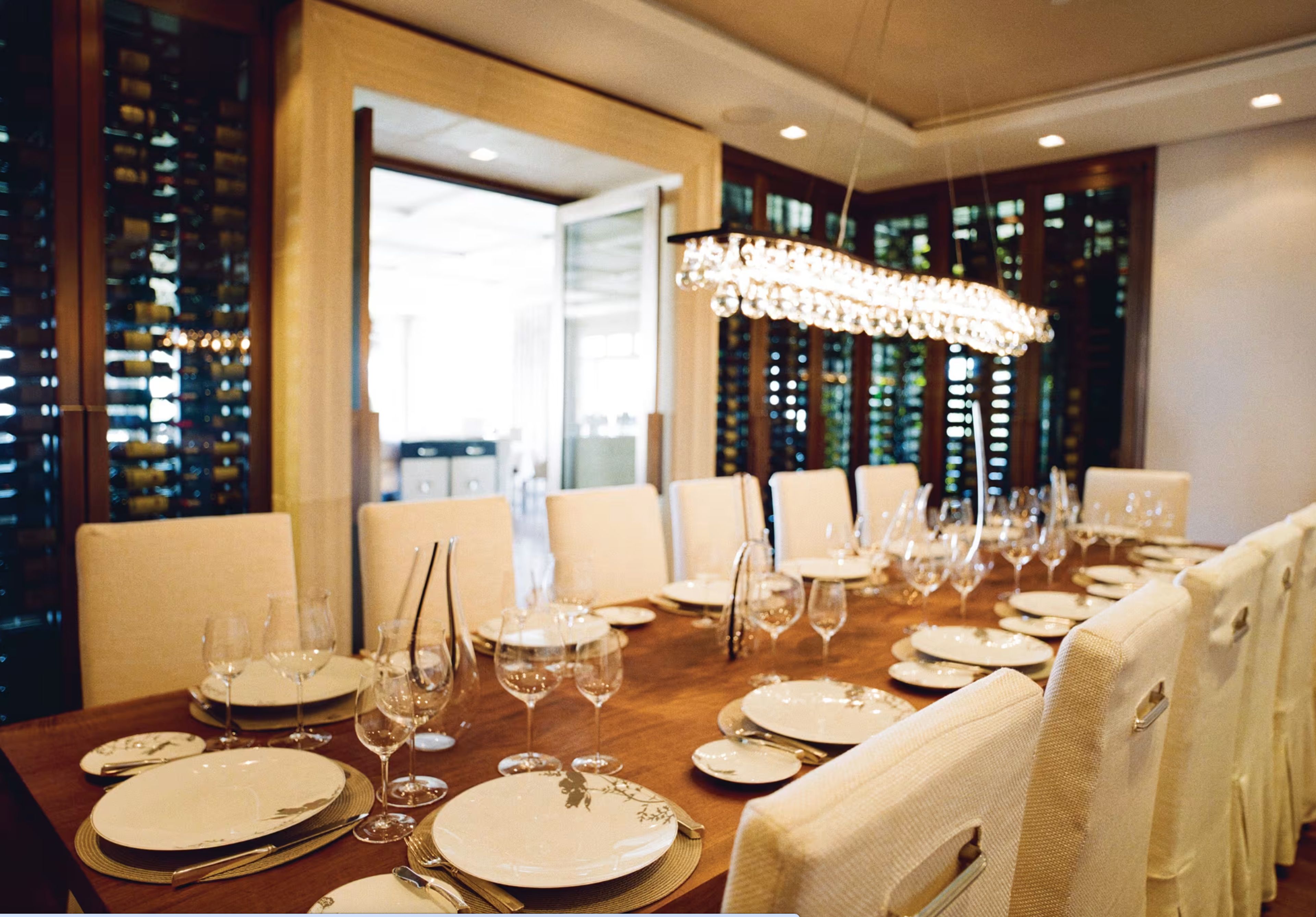 The Wine Room, an event space at El Encanto, A Belmond Hotel