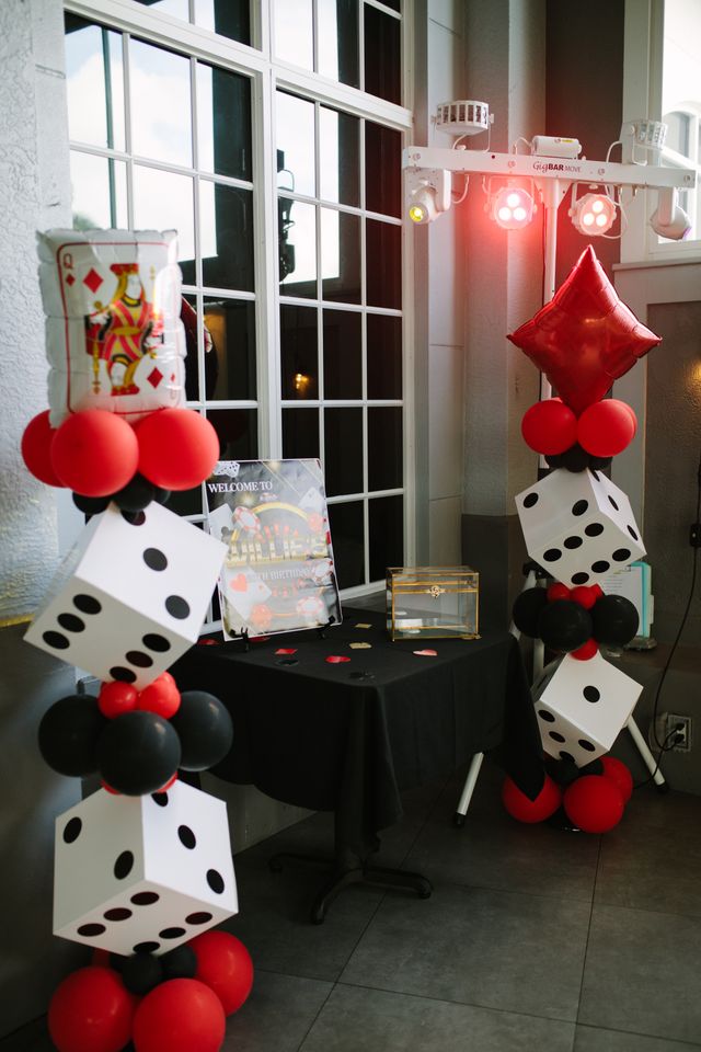 Featured photo from Rolling into Sixty with this Casino Birthday at Tutto Fresco