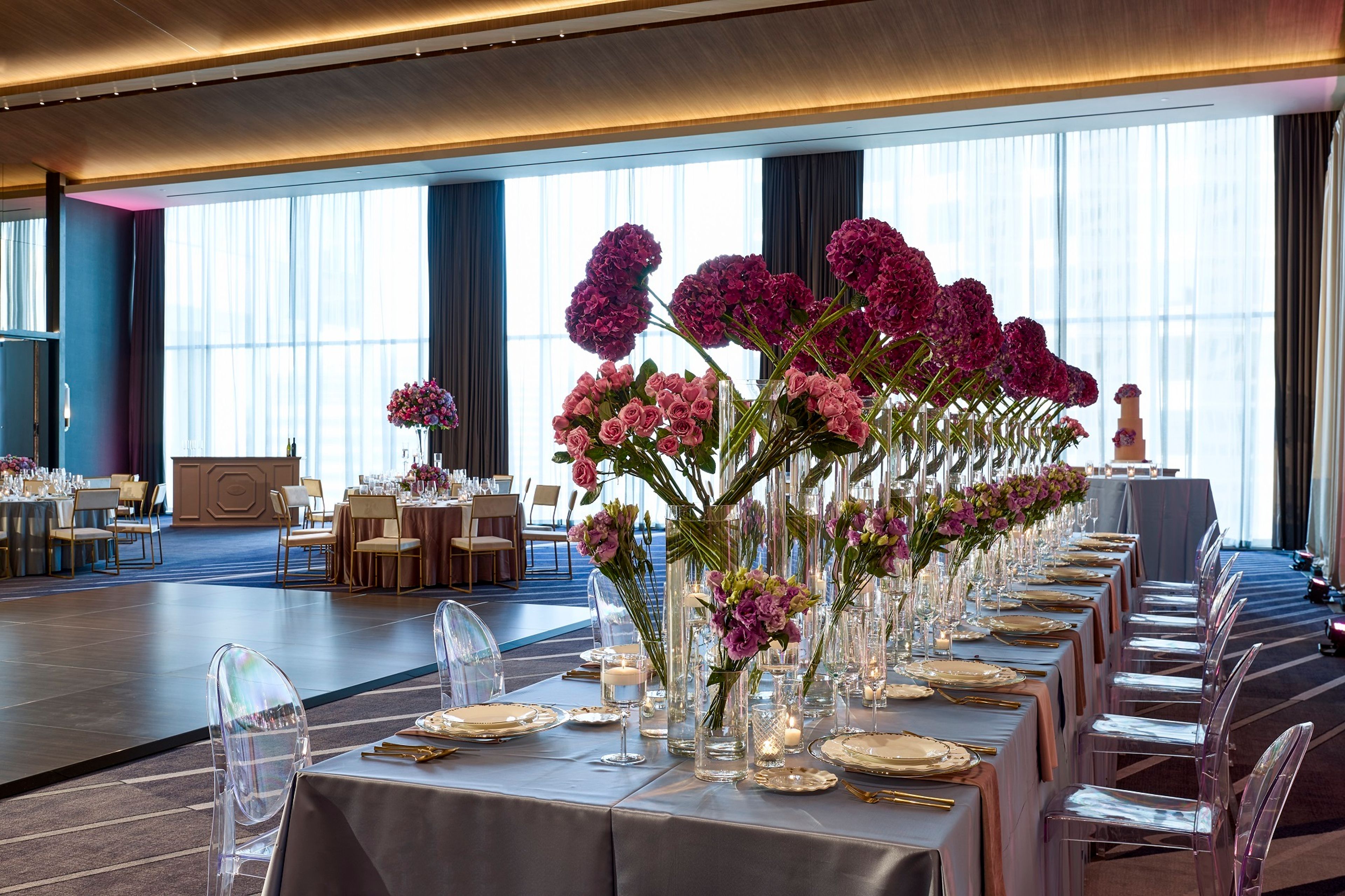 Harwood Ballroom, an event space at JW Marriott Dallas Arts District