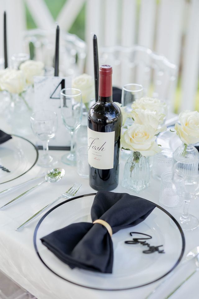 Featured photo from Classic Black & White Wedding