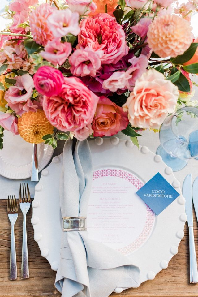 Featured photo from Bold and Bright Coastal Santa Barbara Summer Wedding