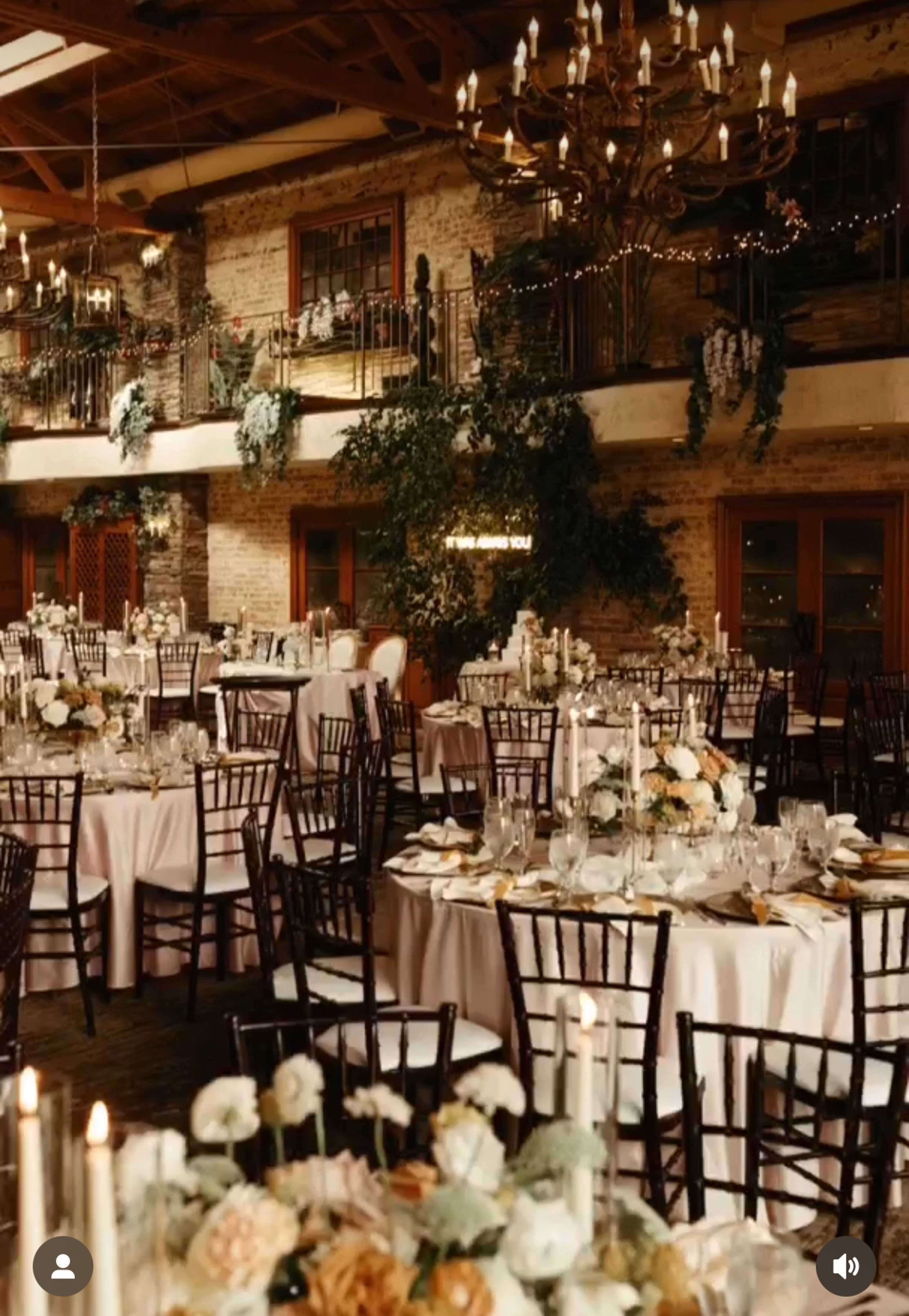 Main Room, an event space at Michael's Tuscany Room