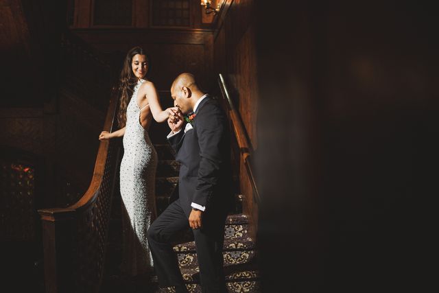 Featured photo from Madelyn and Binnu at Le Chateau