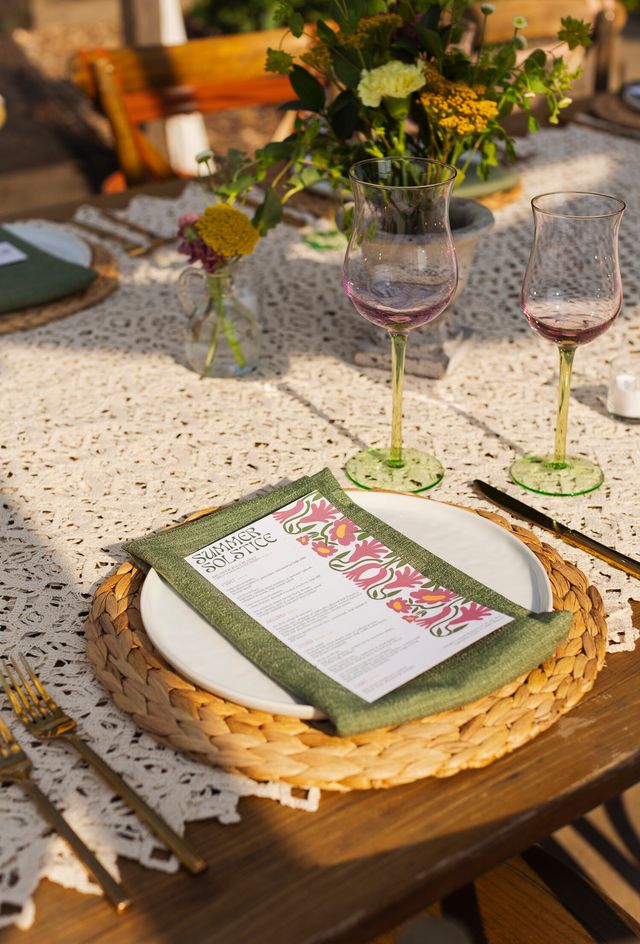 Featured photo from Summer Solstice Urban Farm Dinner