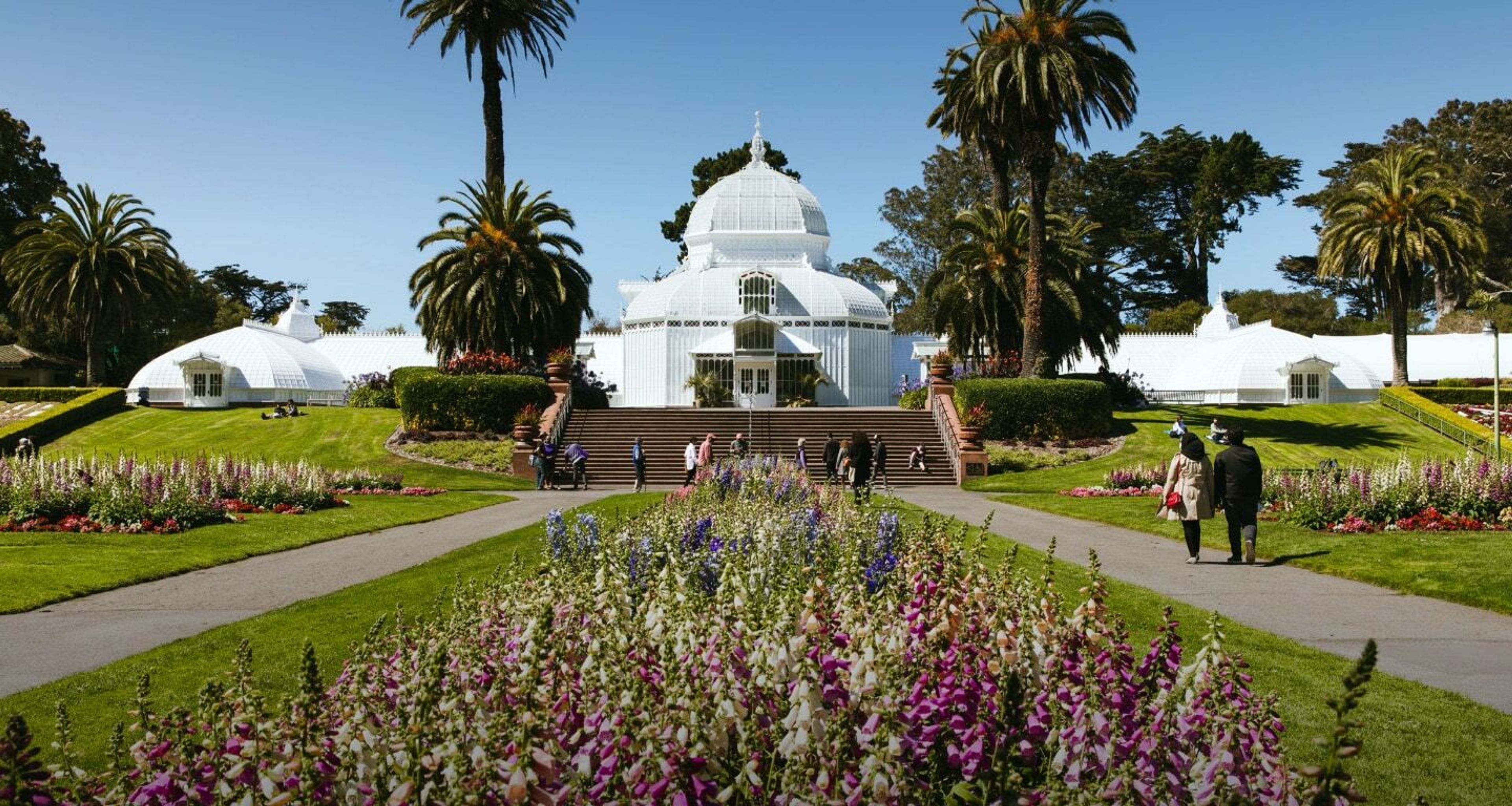 The Palm Terrace, an event space at Conservatory of Flowers