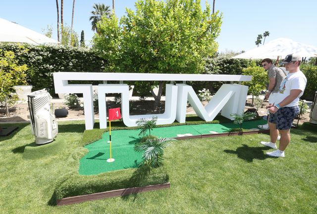 Featured photo from Interscope Records & Capitol Records's "Party in the Desert"