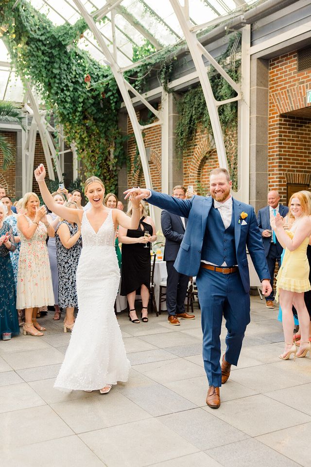 Featured photo from See this Gorgeous Botanical Garden Wedding