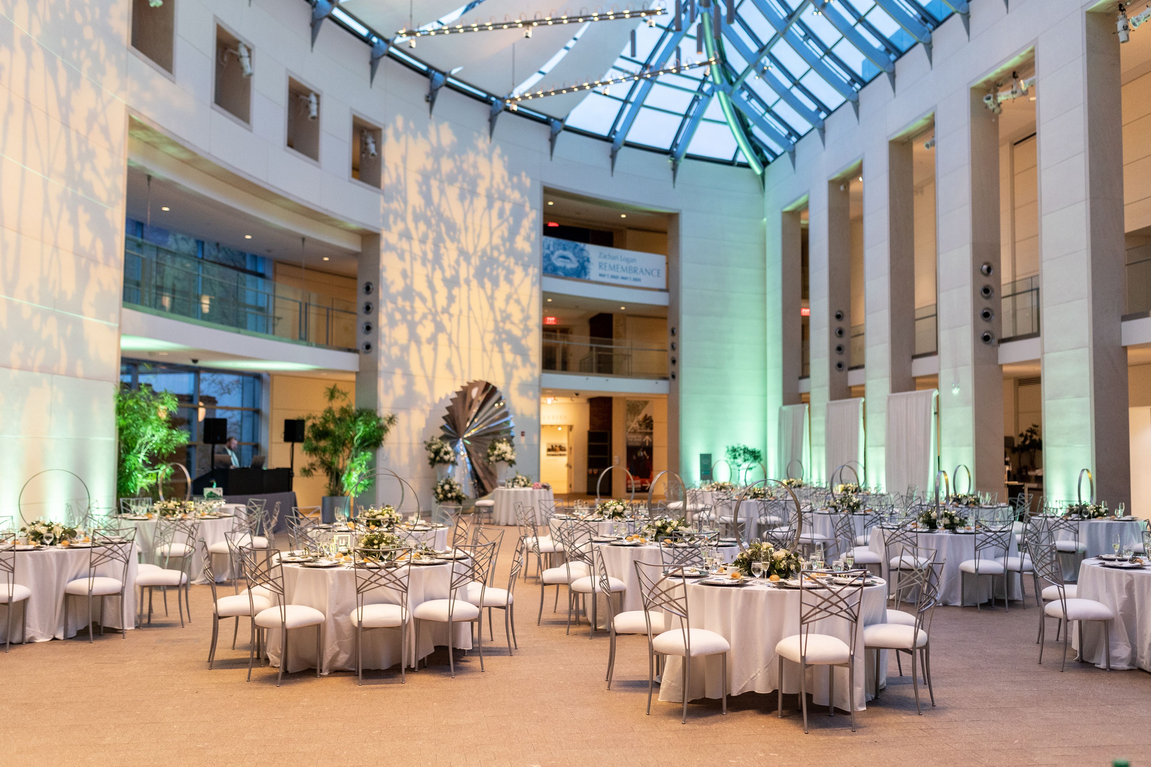 Main Atrium, an event space at Peabody Essex Museum