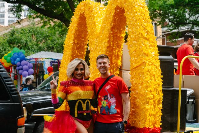 Featured photo from McDonalds Pride Float Chicago