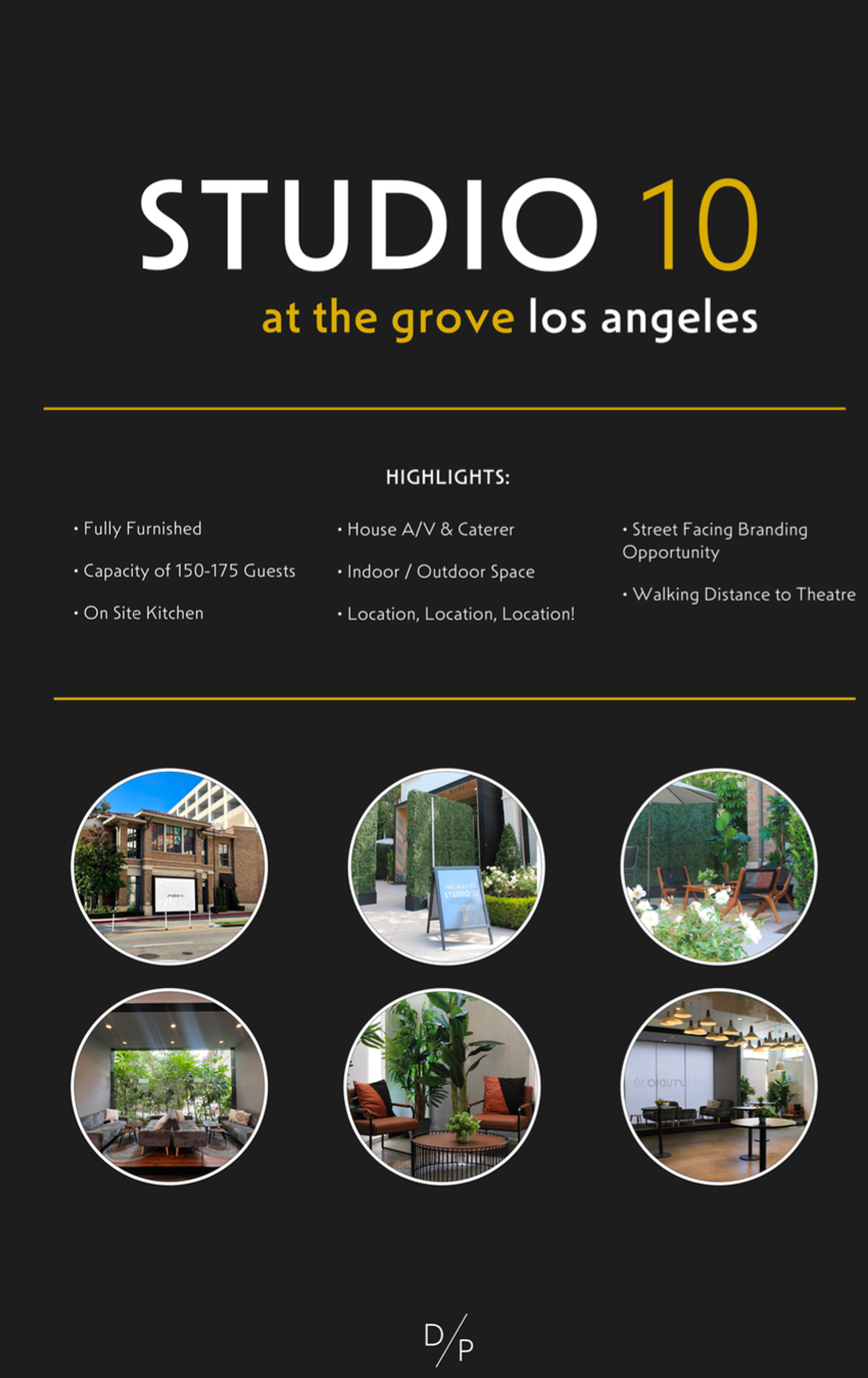 Studio 10, an event space at Damminger Productions
