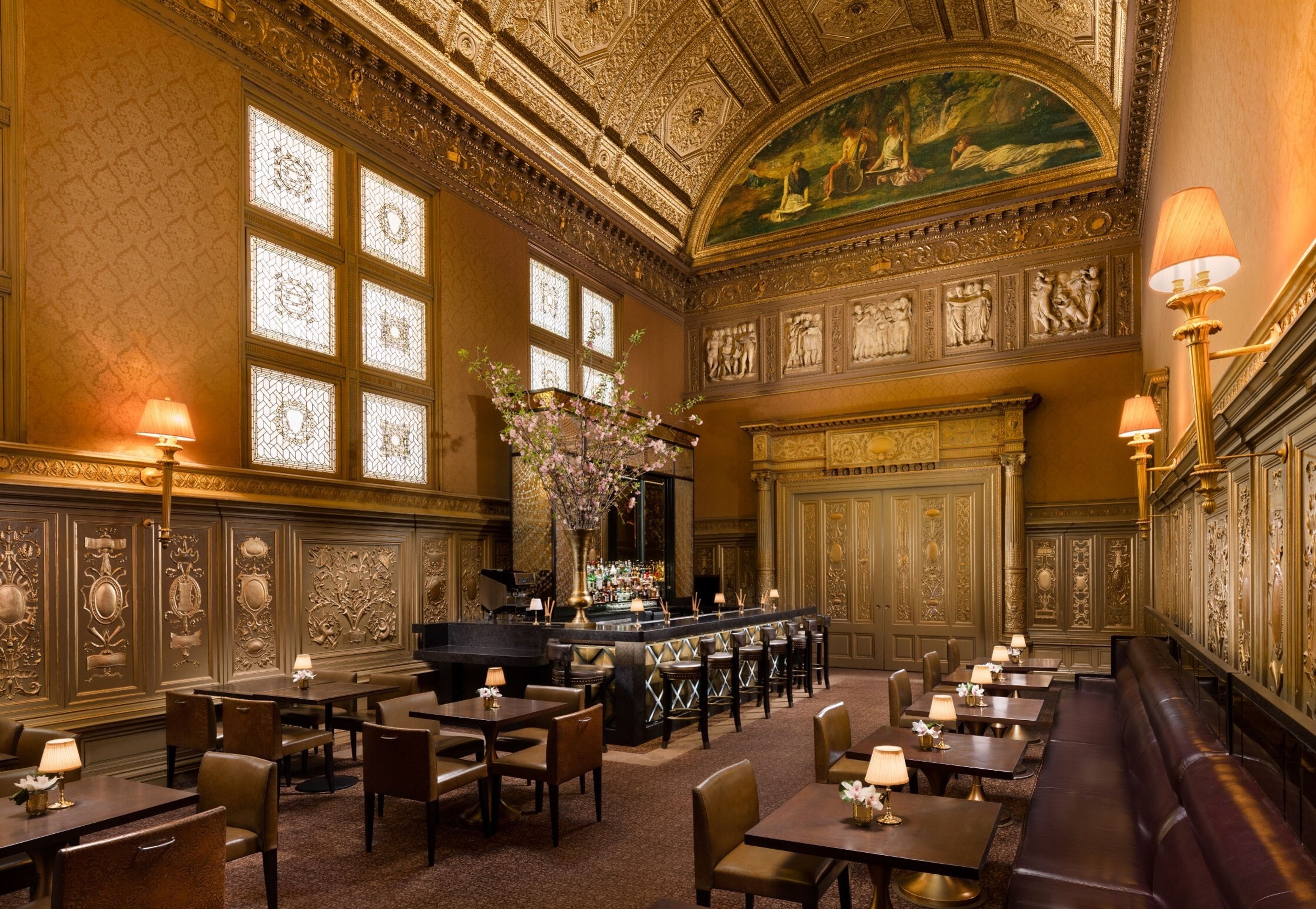 Gold Room, an event space at Lotte New York Palace
