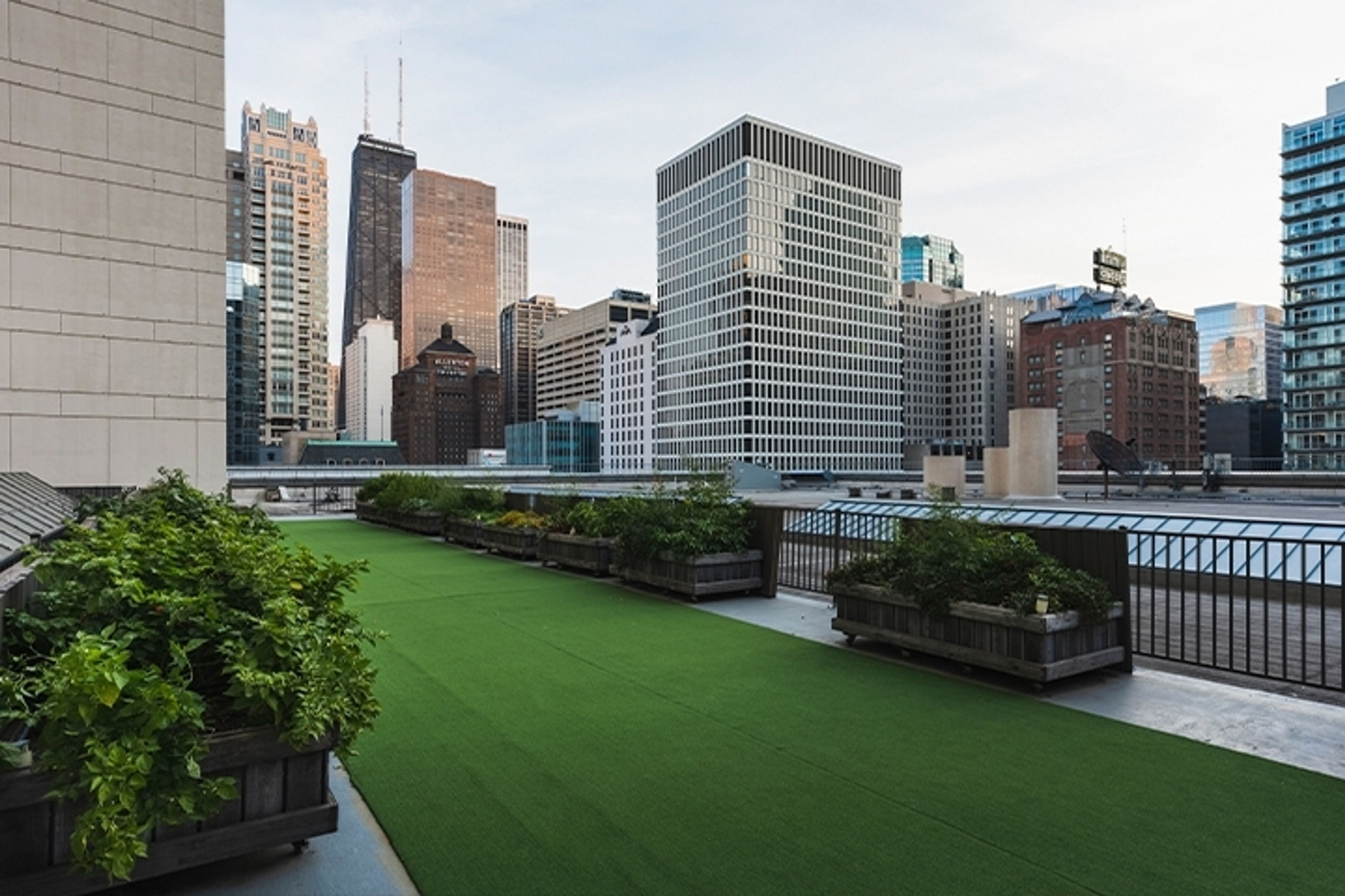 Garden Terrace, an event space at Chicago Marriott Downtown Magnificent Mile