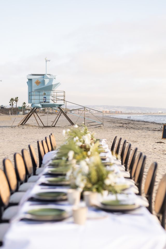 Featured photo from Dinner in the Sand at Coronado Beach