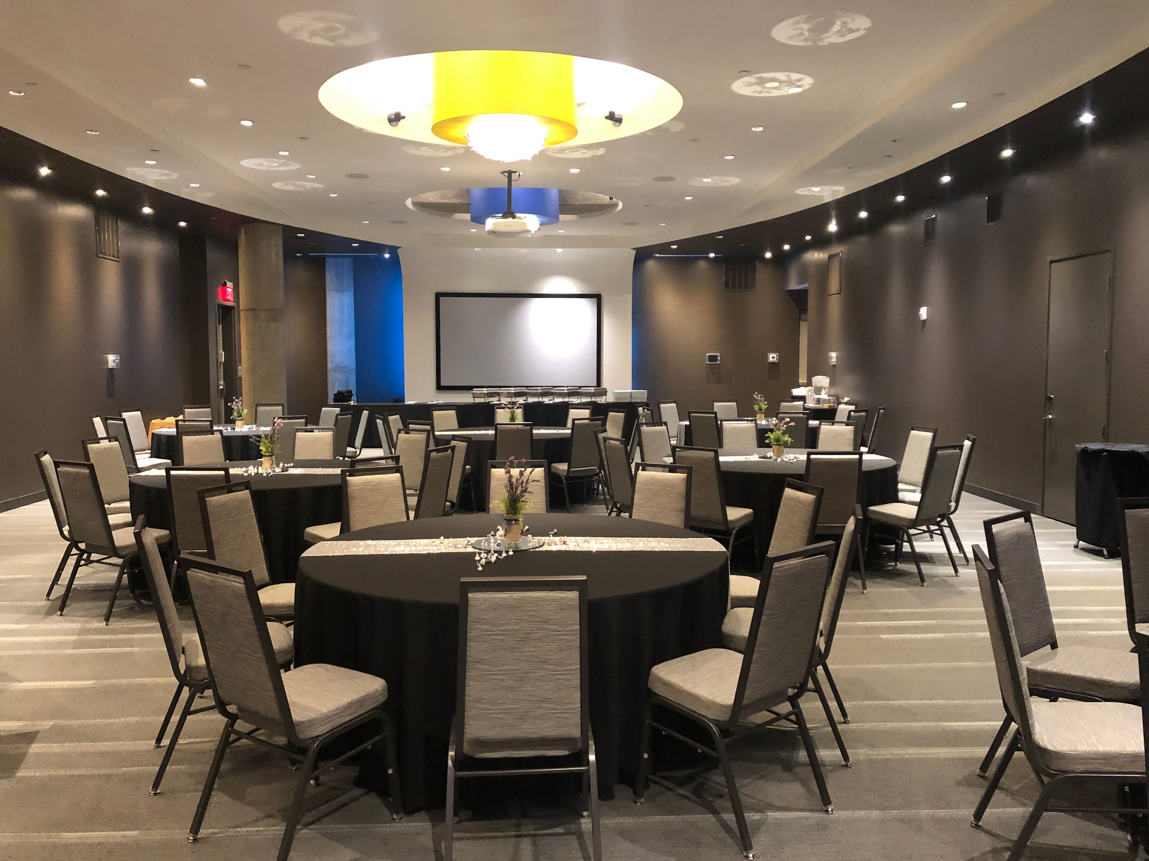 State Exchange Ballroom, an event space at Aloft Richardson