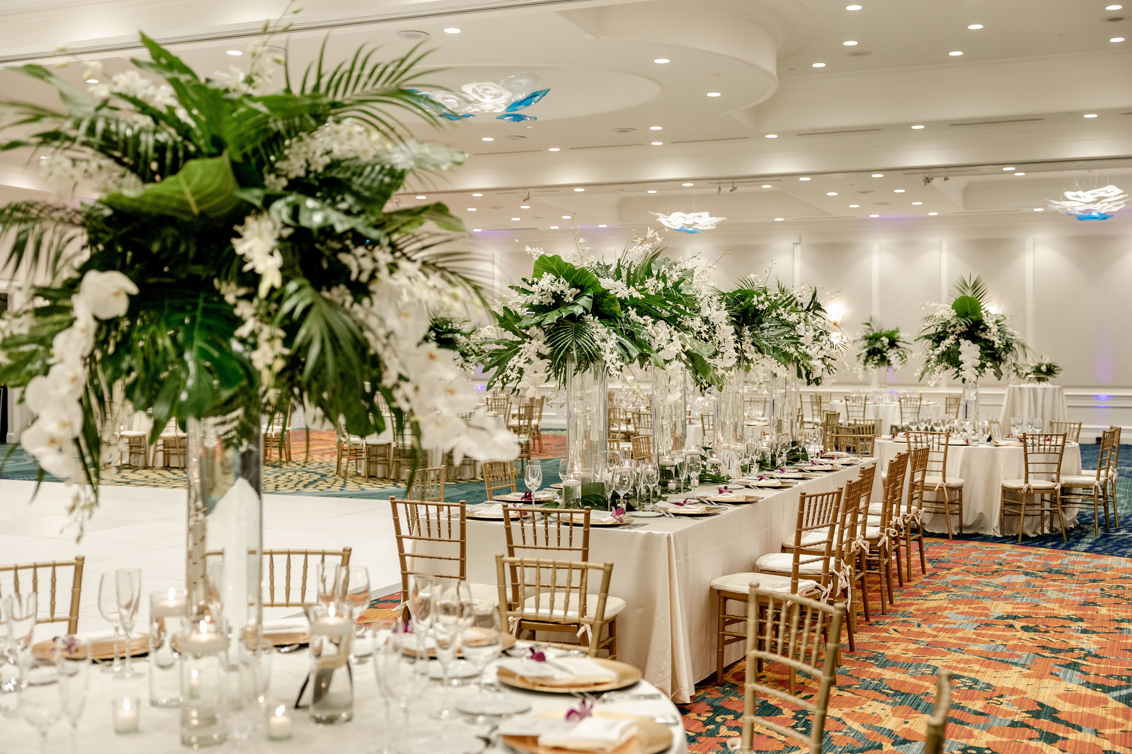 Seacrest Ballroom, an event space at Opal Grand Oceanfront Resort