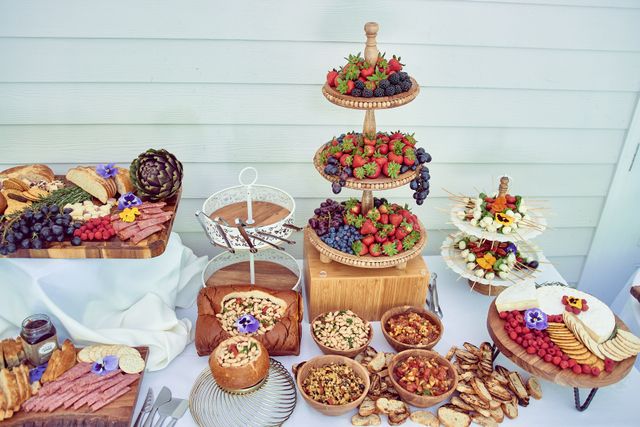 Featured photo from Witness the Culinary Artistry at This Bradford House and Gardens Wedding