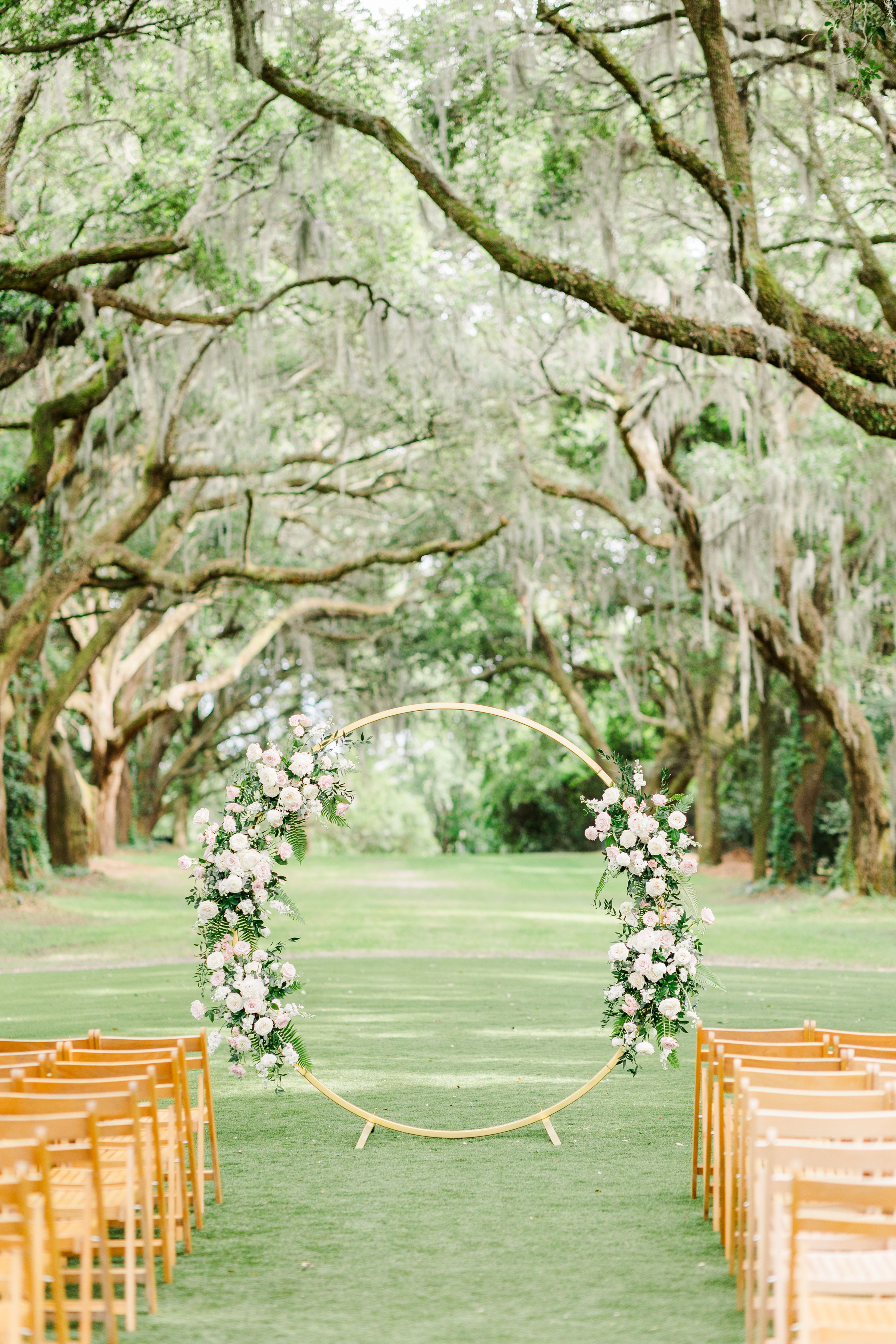 Avenue of Oaks, an event space at Legare Waring House